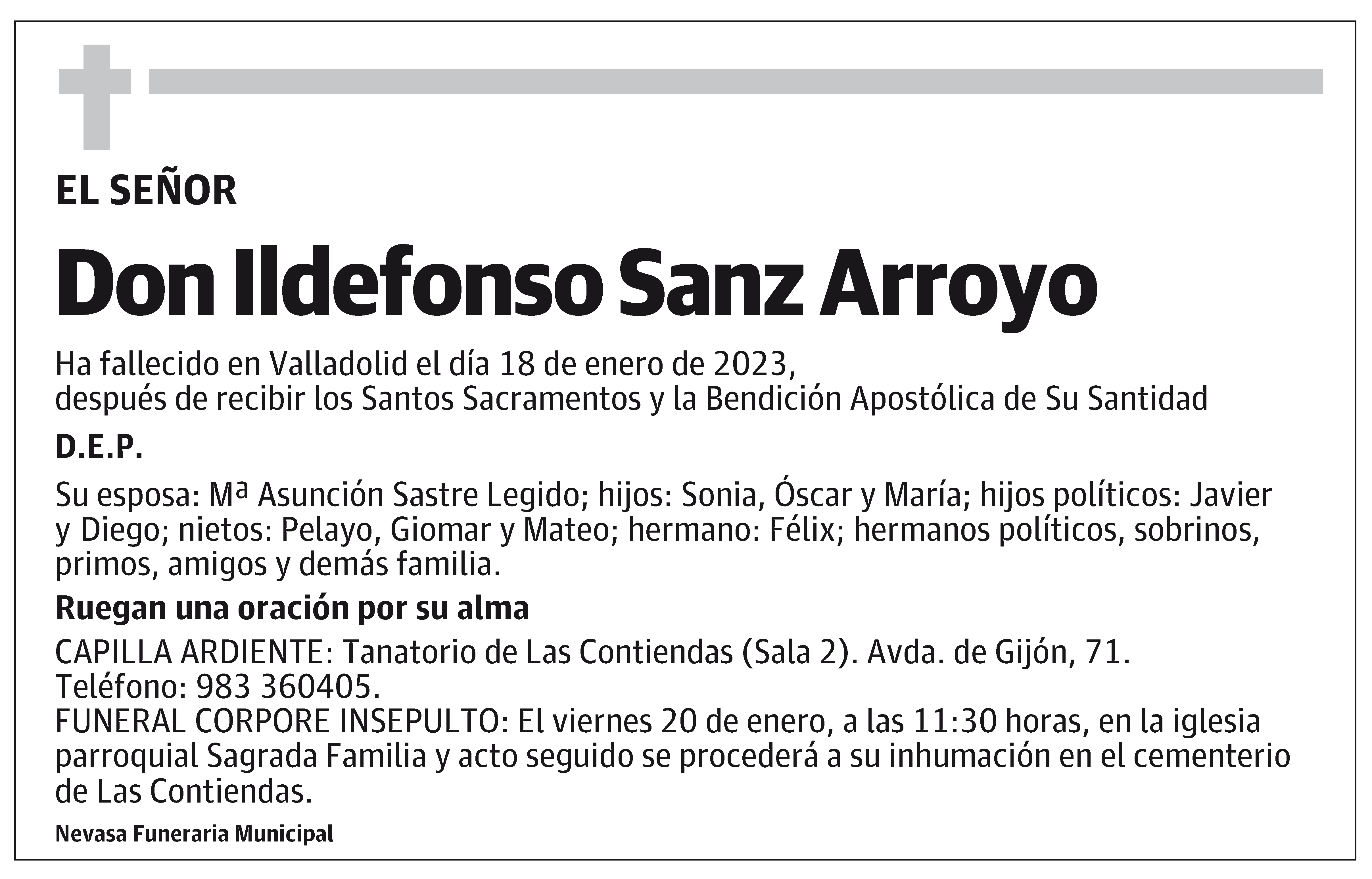 Ildefonso Sanz Arroyo