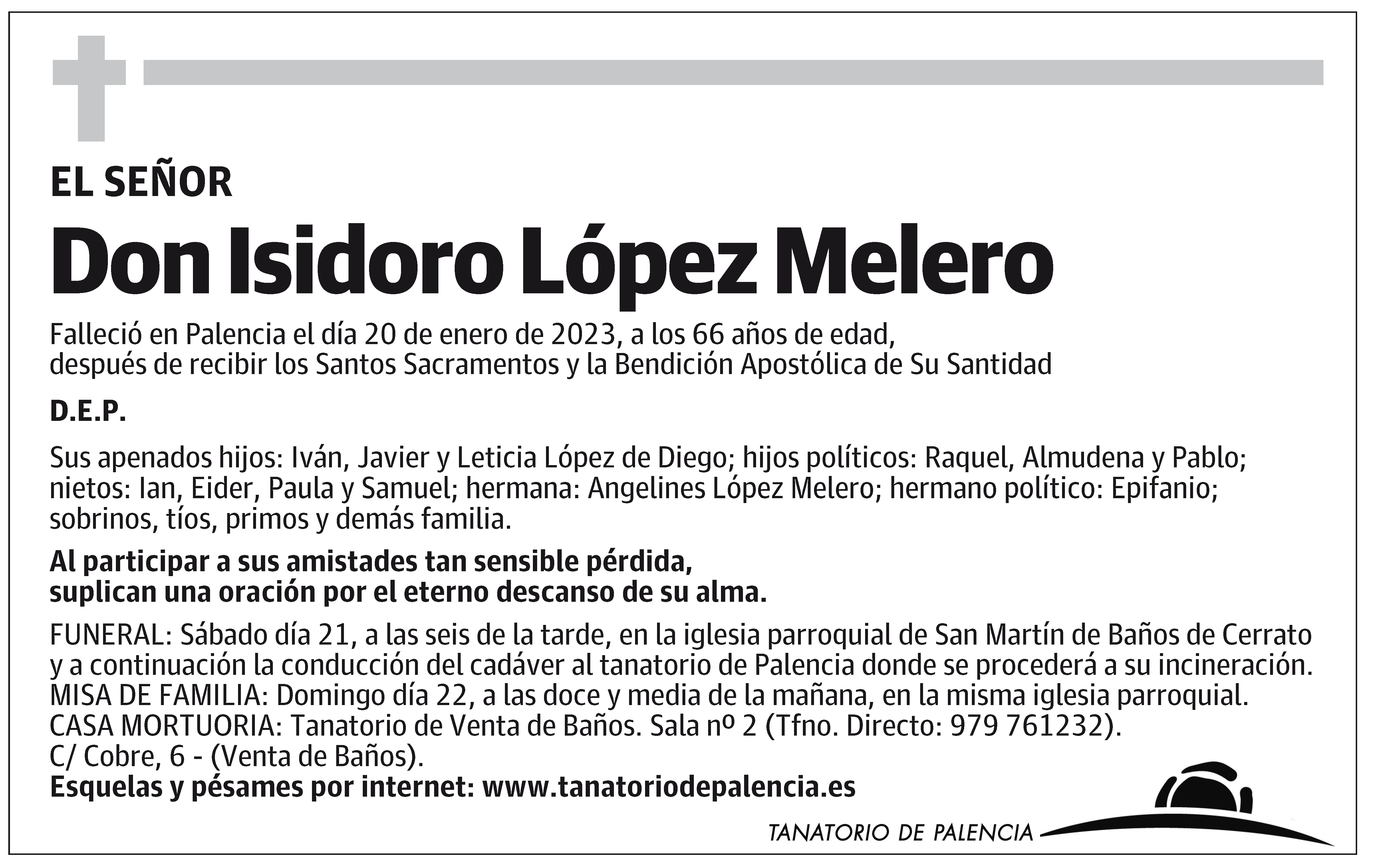 Isidoro López Melero