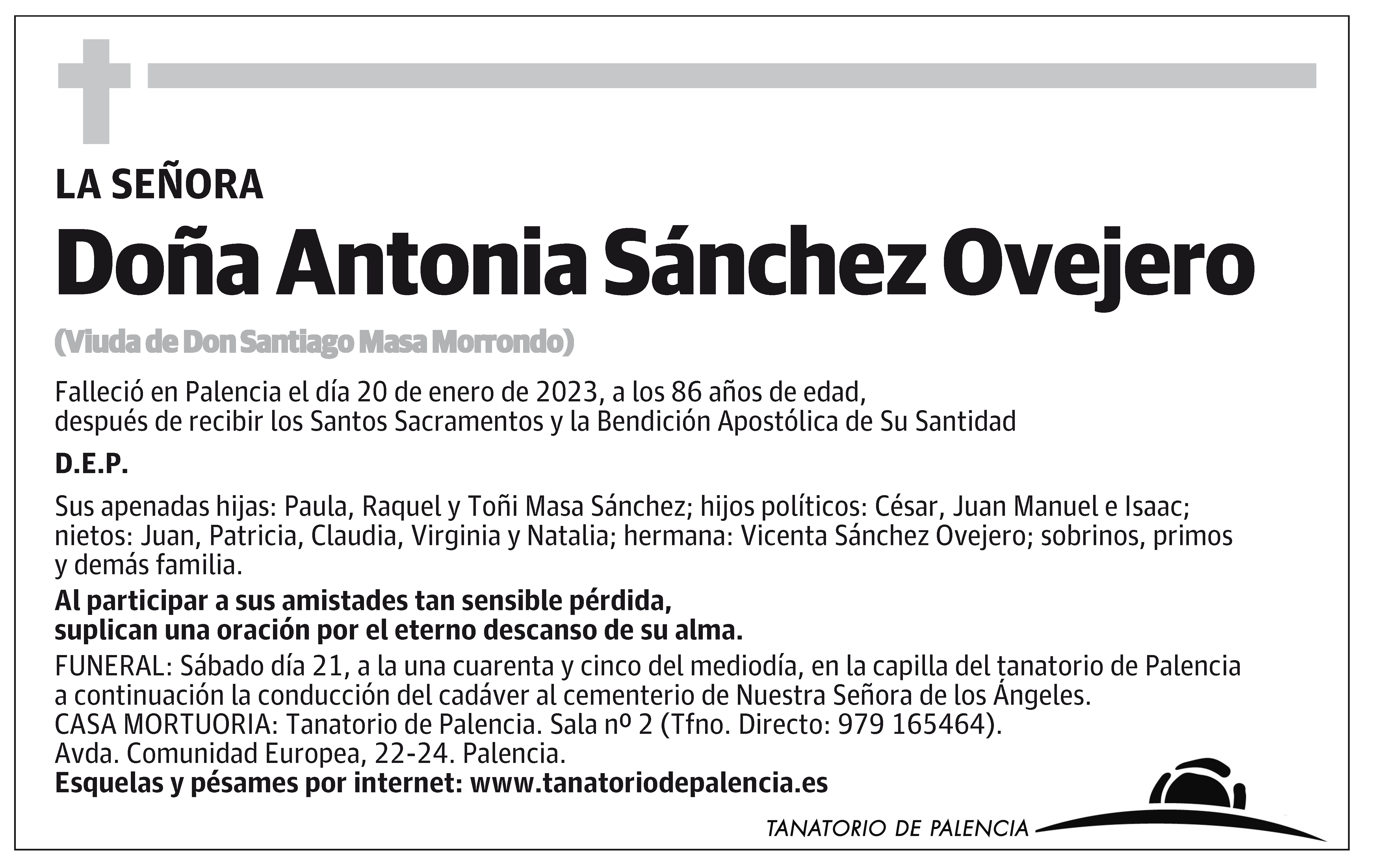 Antonia Sánchez Ovejero