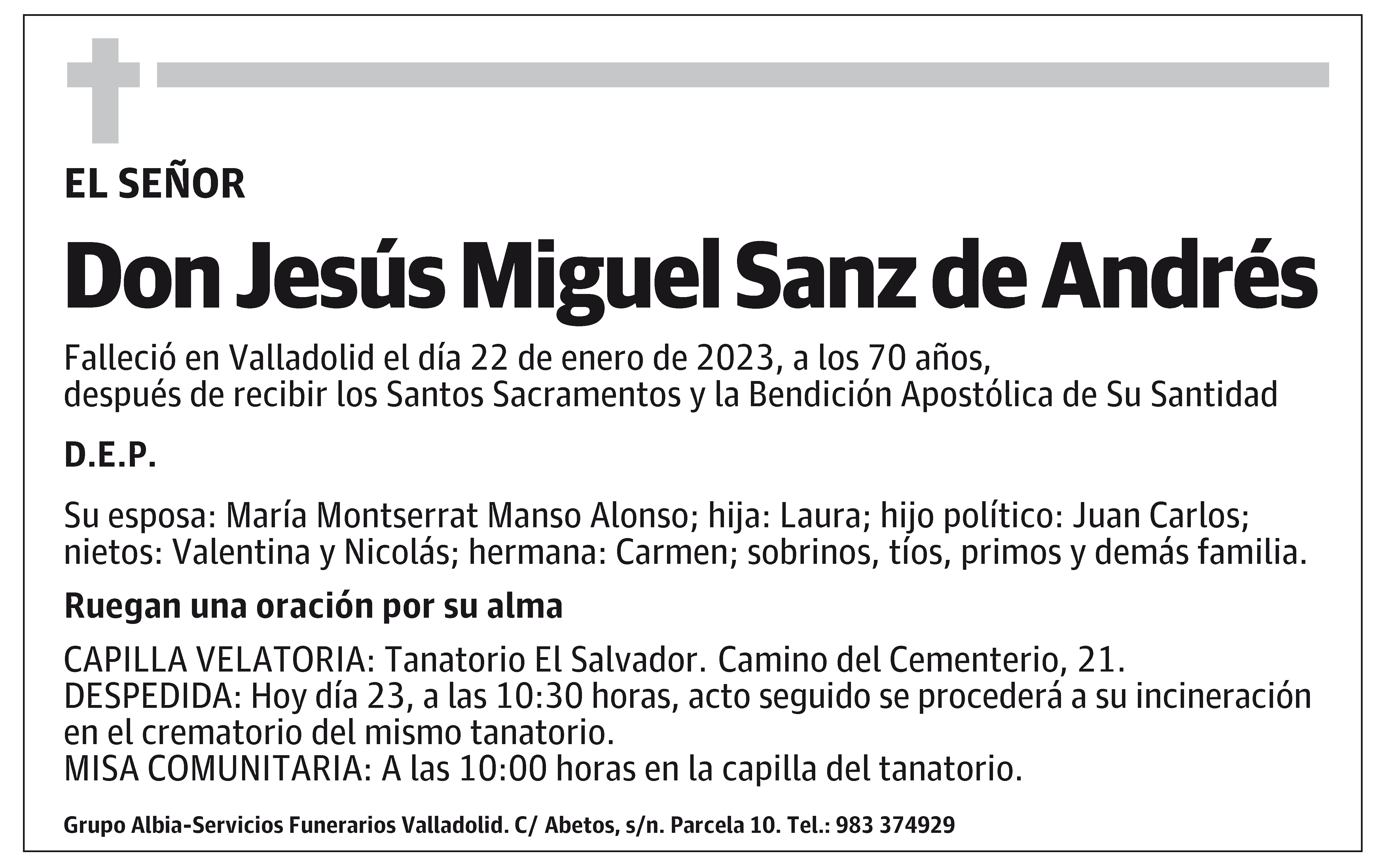 Jesús Miguel Sanz de Andrés