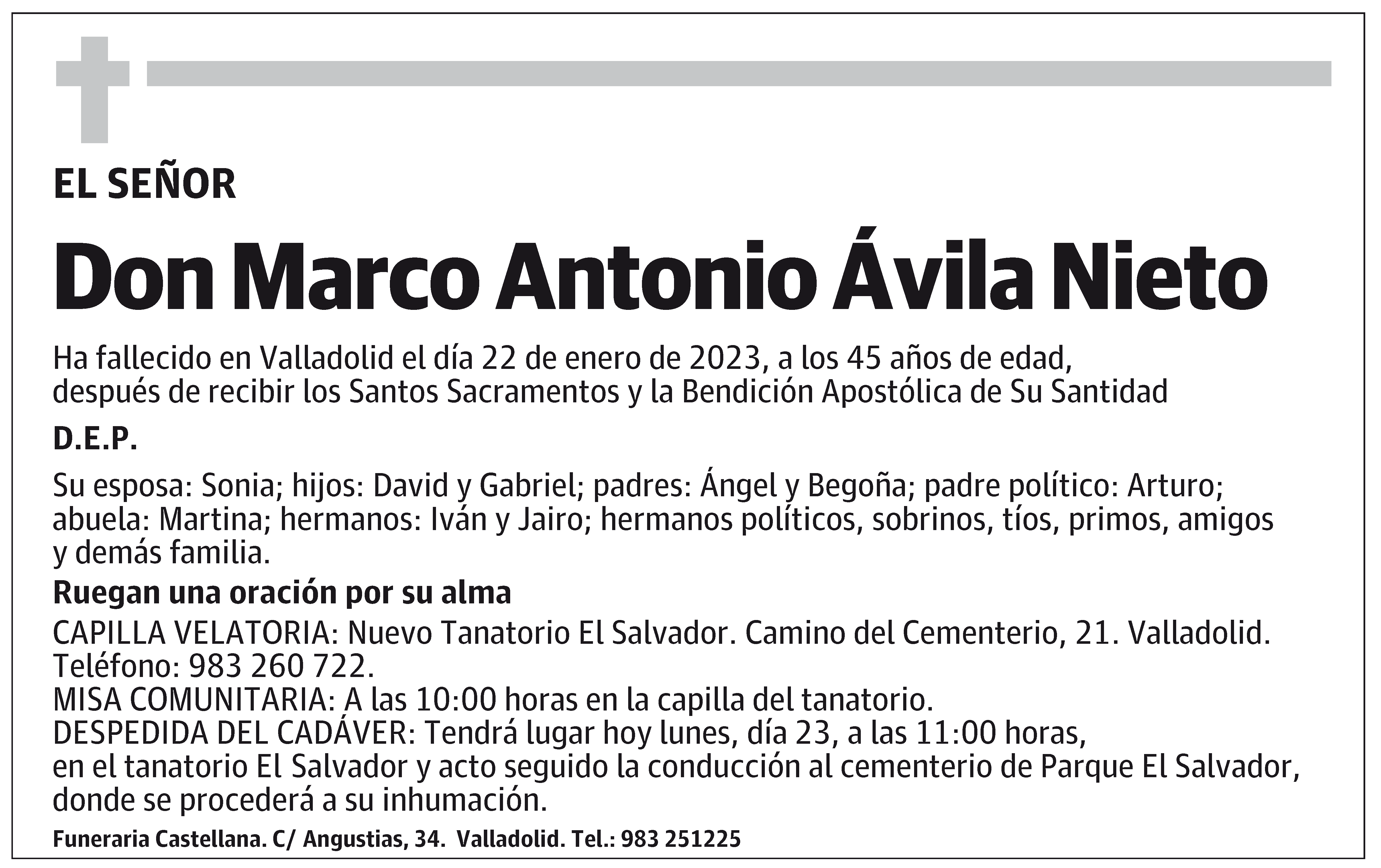 Marco Antonio Ávila Nieto