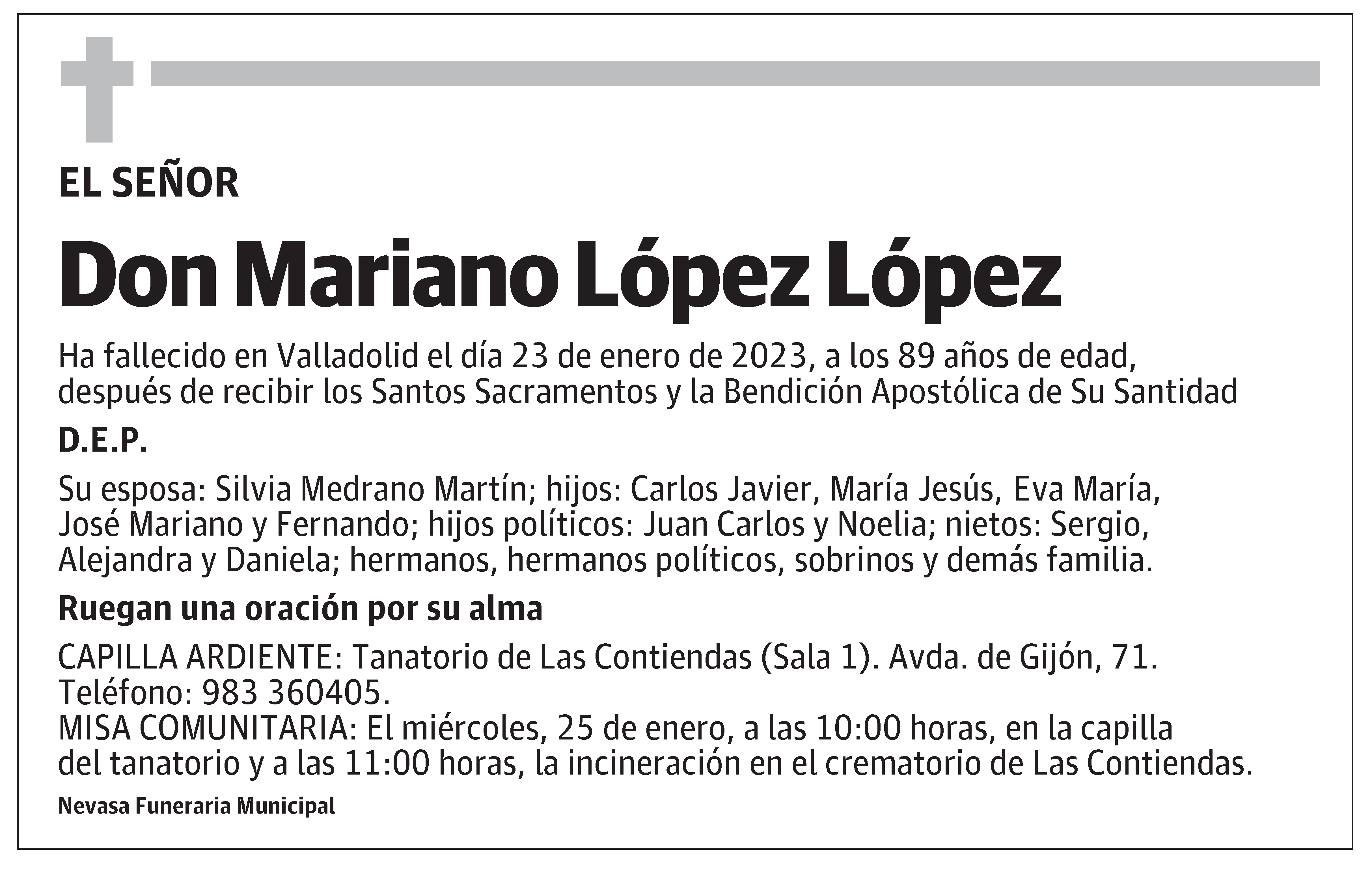 Mariano López López