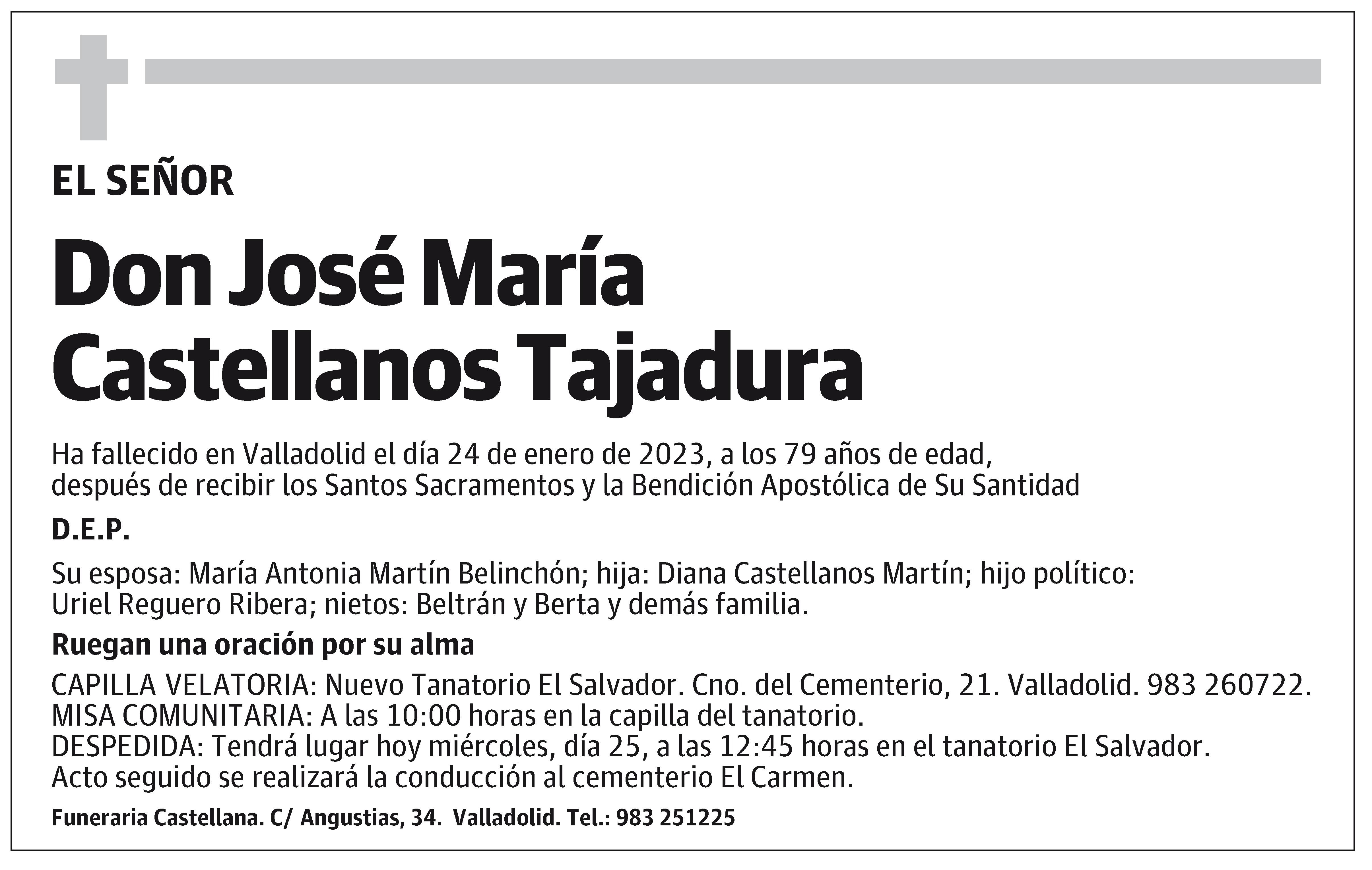 José María Castellanos Tajadura