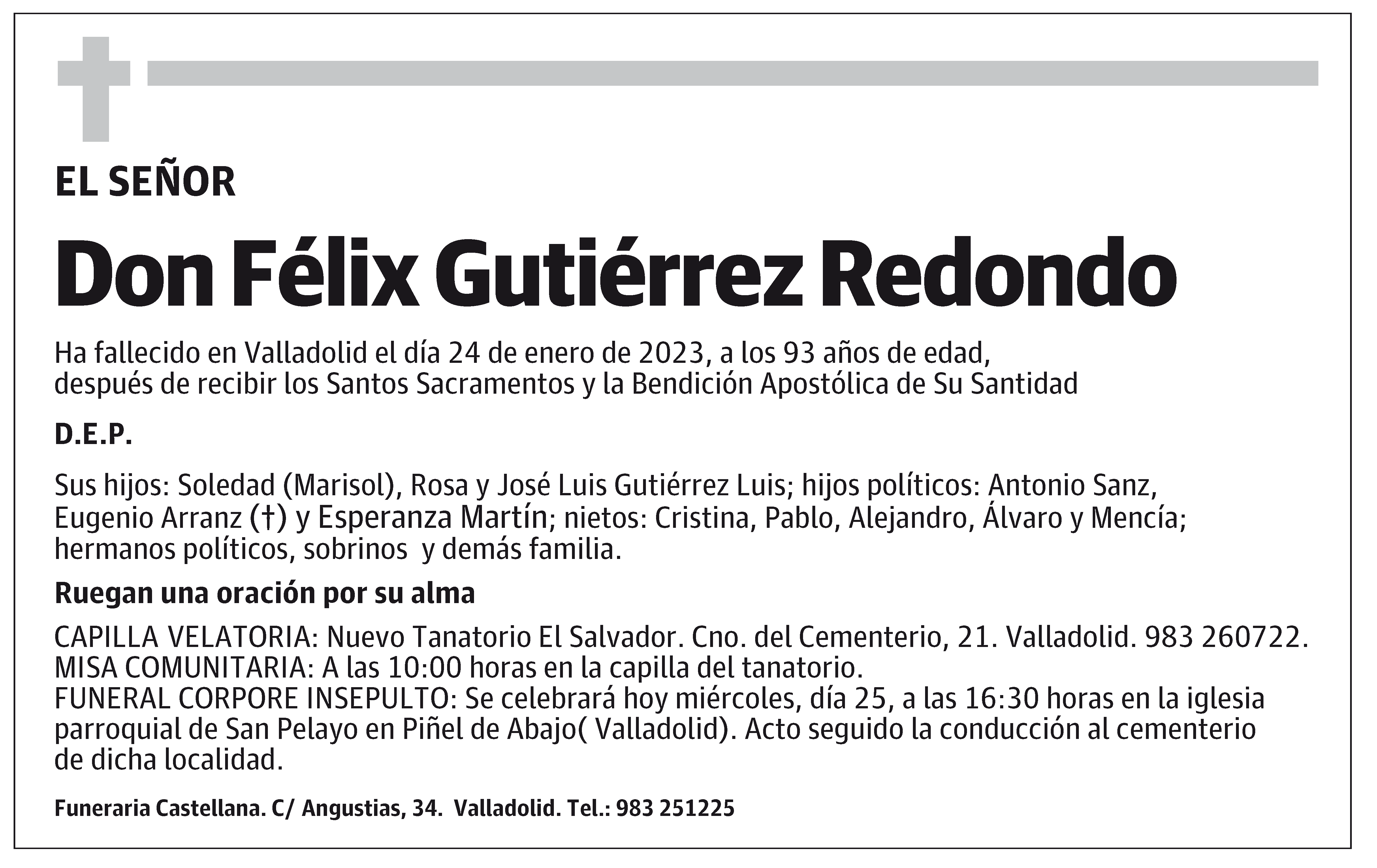 Félix Gutiérrez Redondo