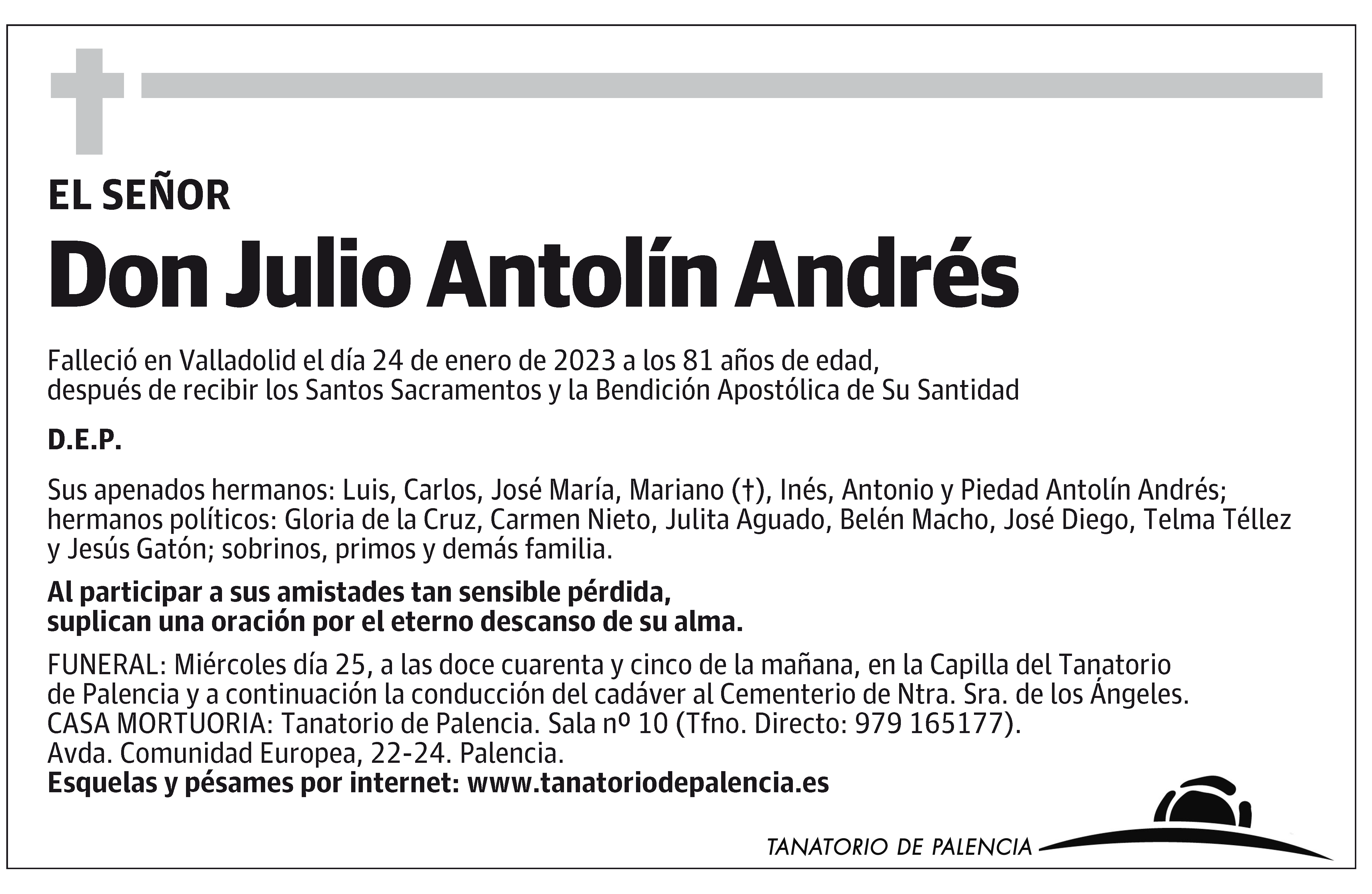 Julio Antolín Andrés