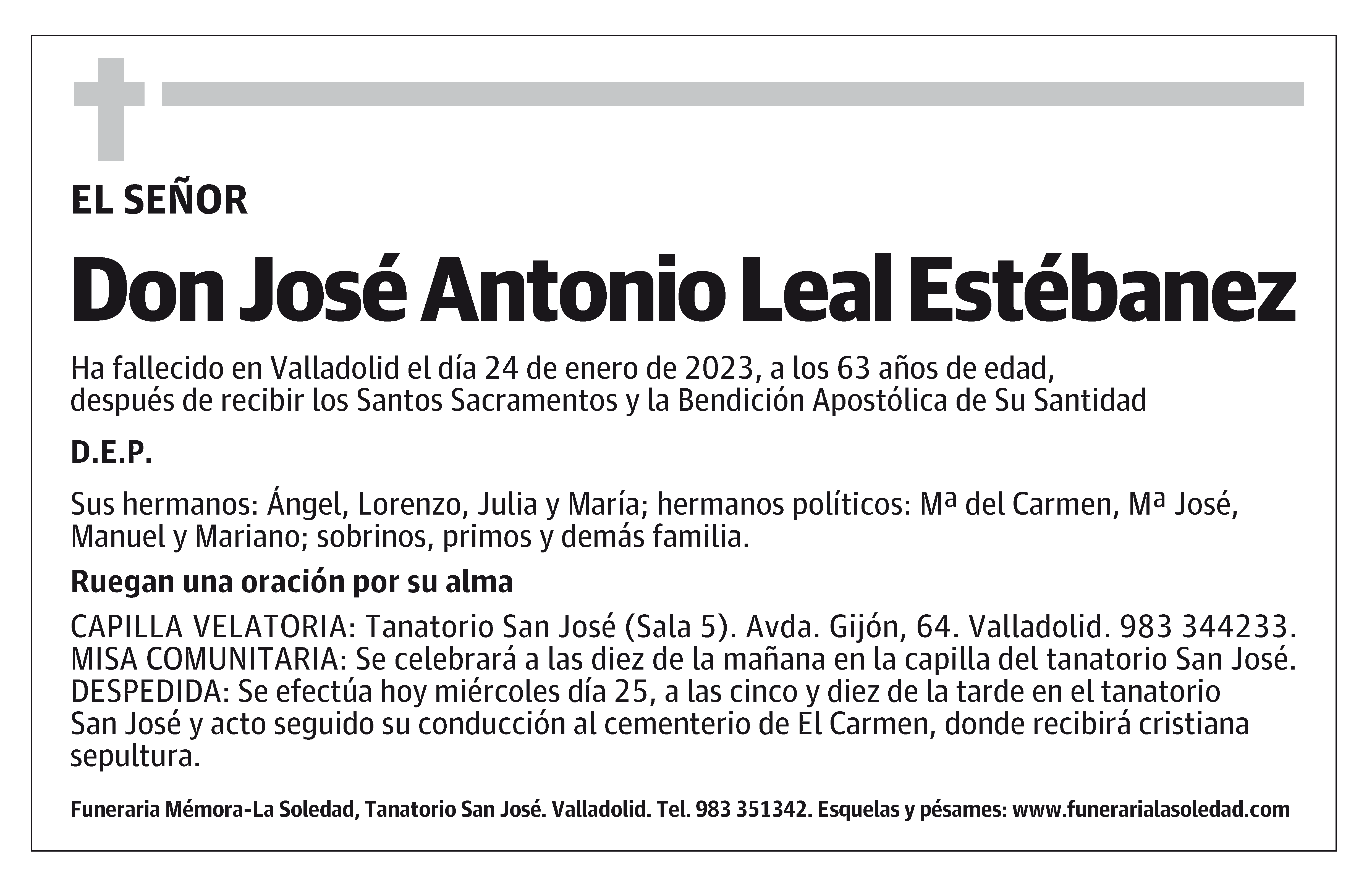 José Antonio Leal Estébanez