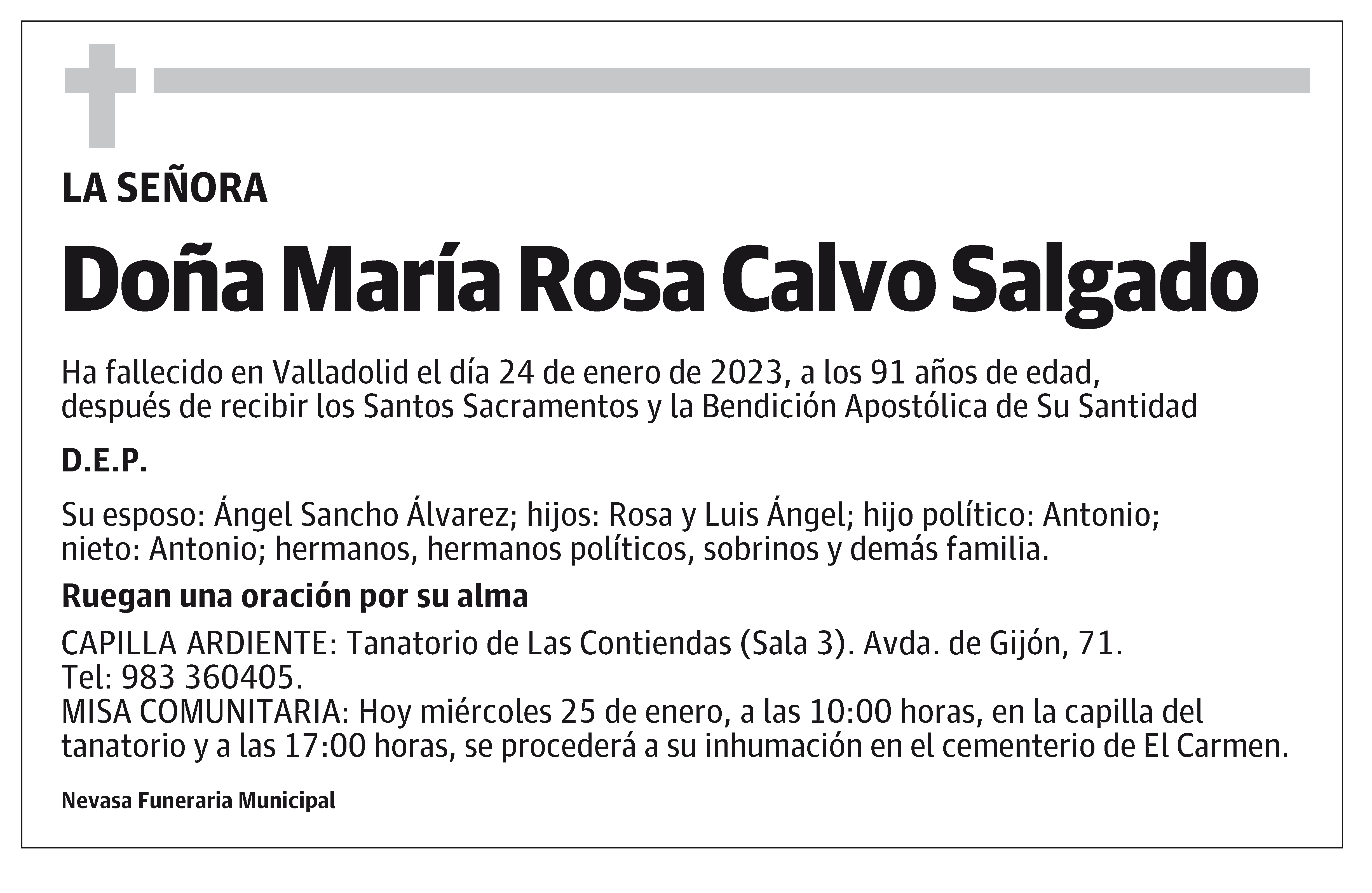 María Rosa Calvo Salgado