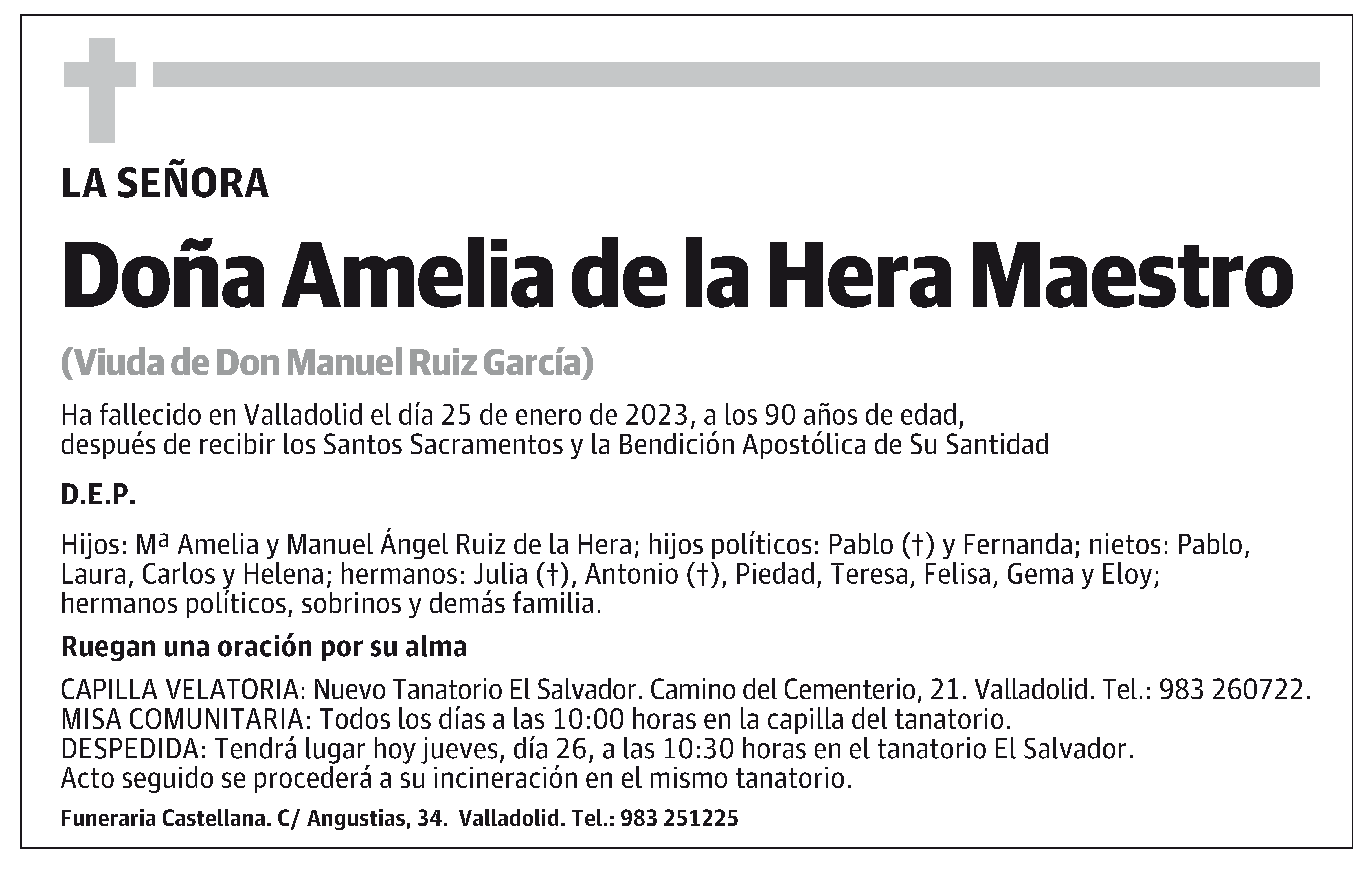 Amelia de la Hera Maestro
