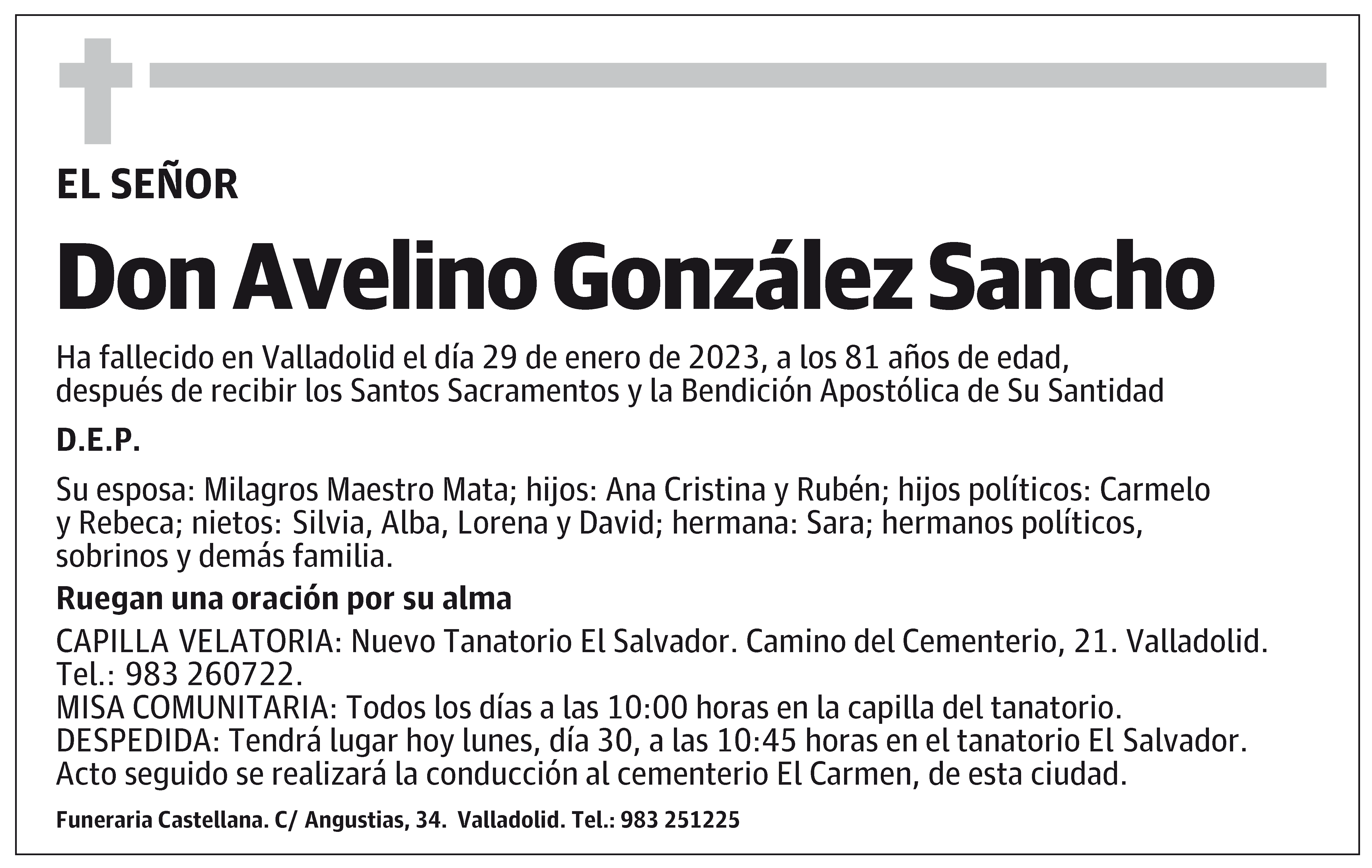Avelino González Sancho