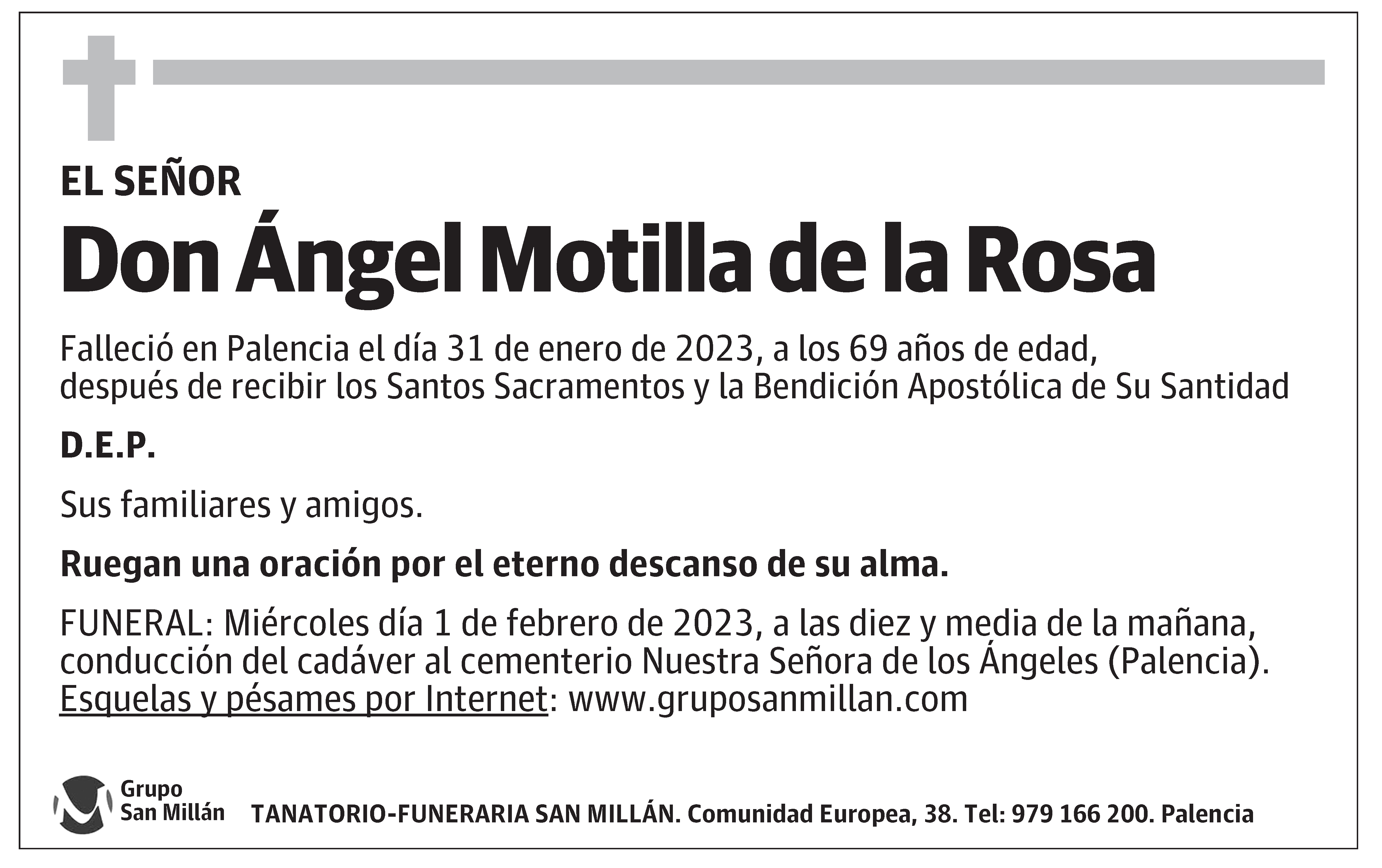 Ángel Motilla de la Rosa