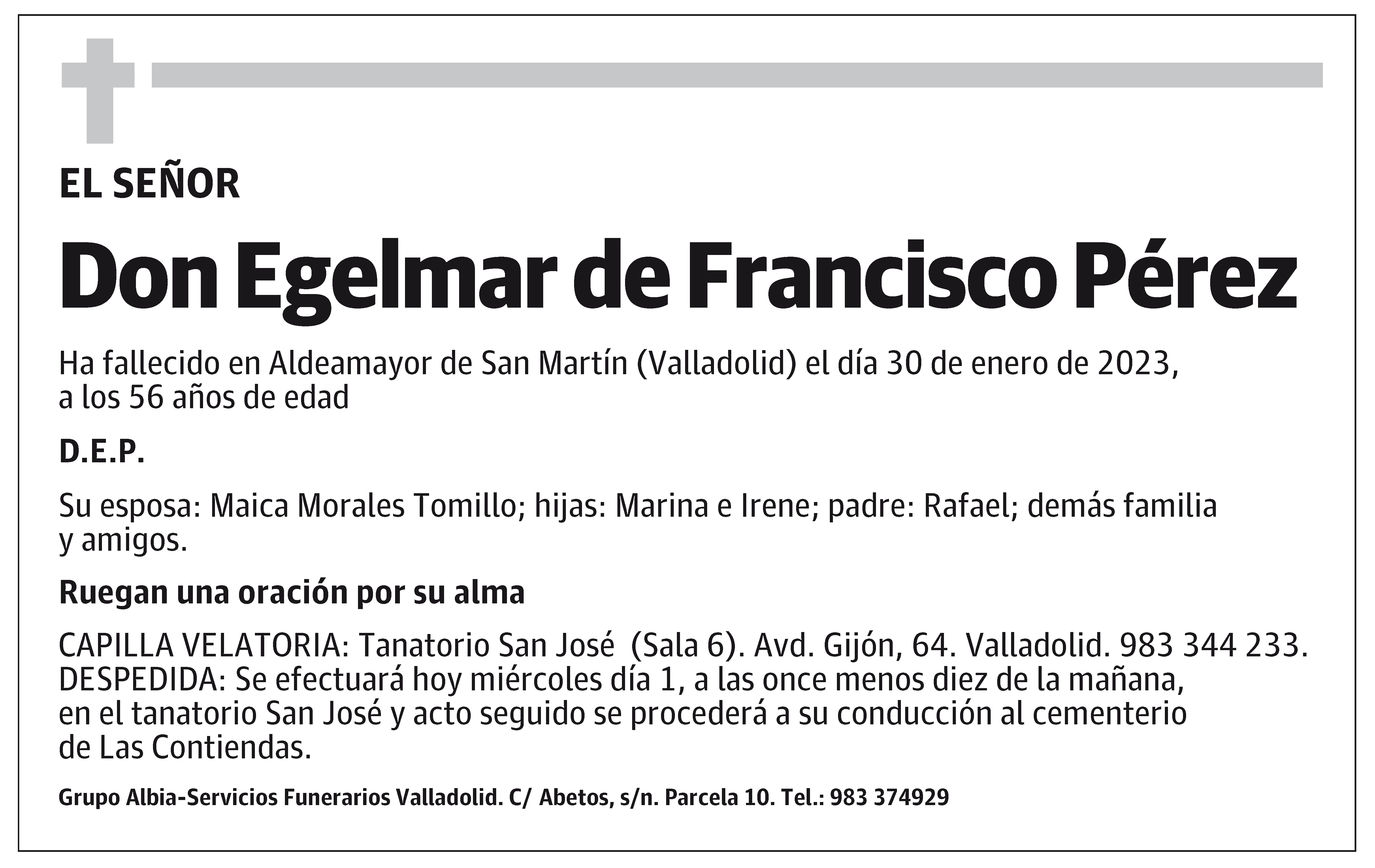 Egelmar de Francisco Pérez