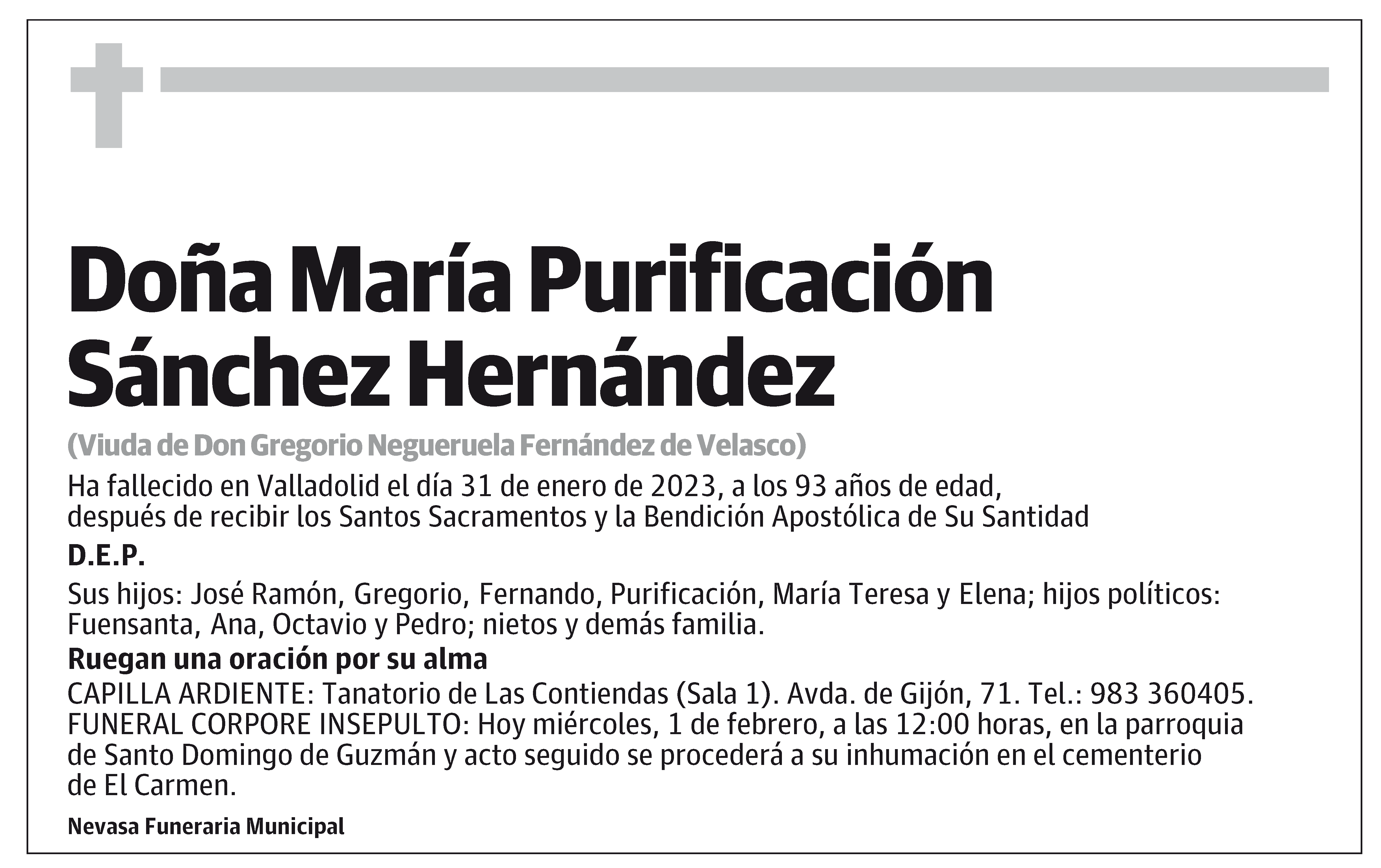 María Purificación Sánchez Hernández