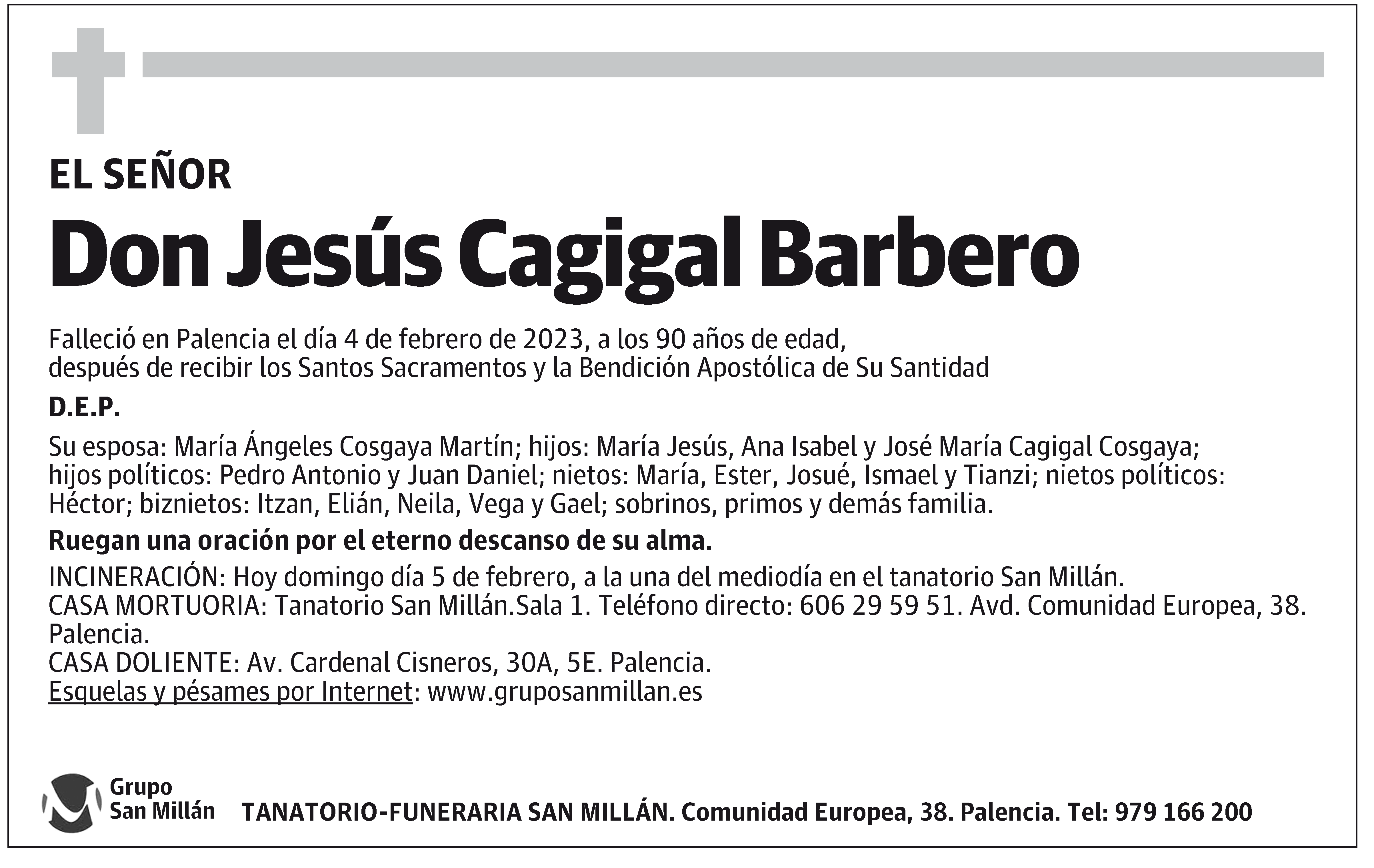 Jesús Cagigal Barbero