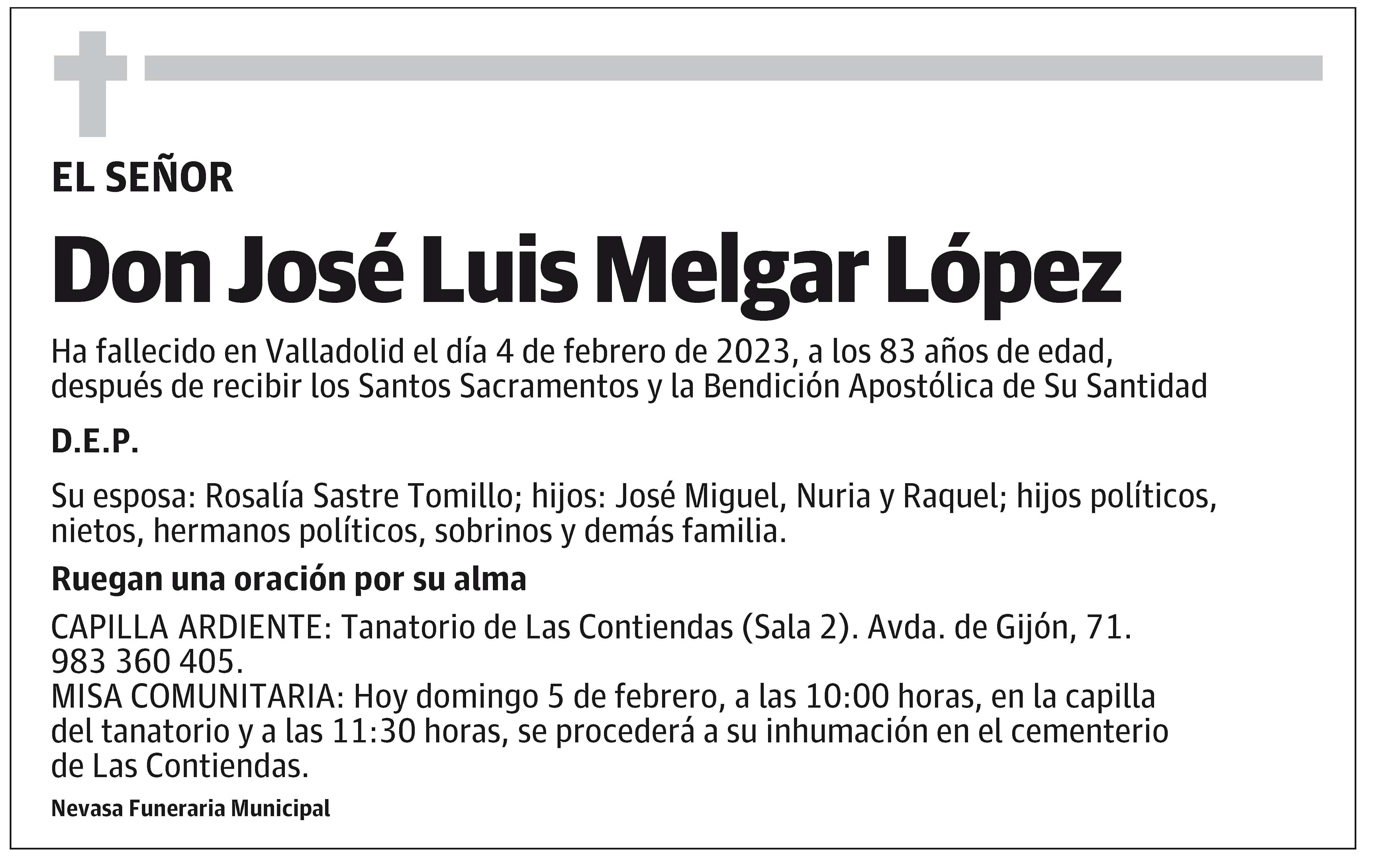 José Luis Melgar López