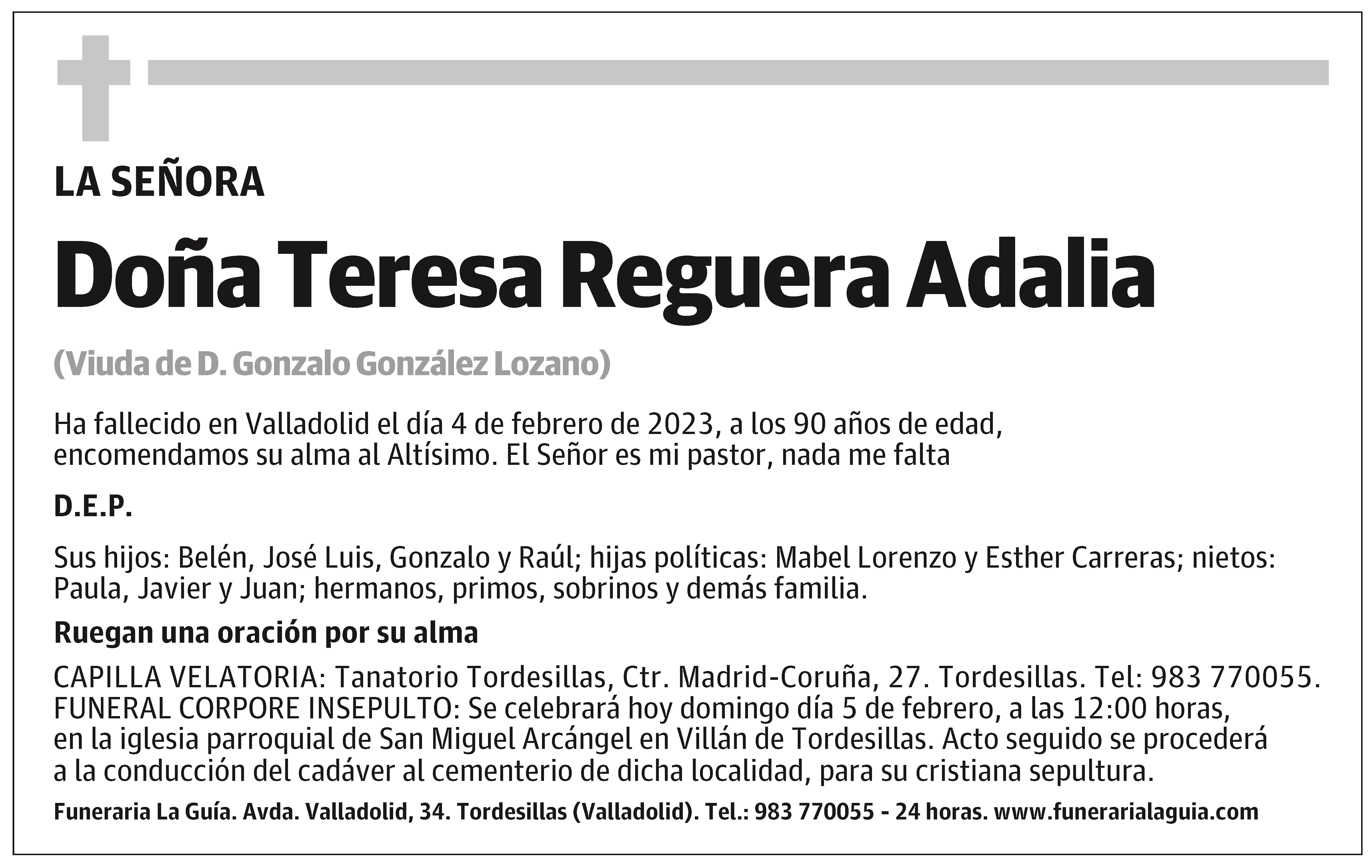 Teresa Reguera Adalia