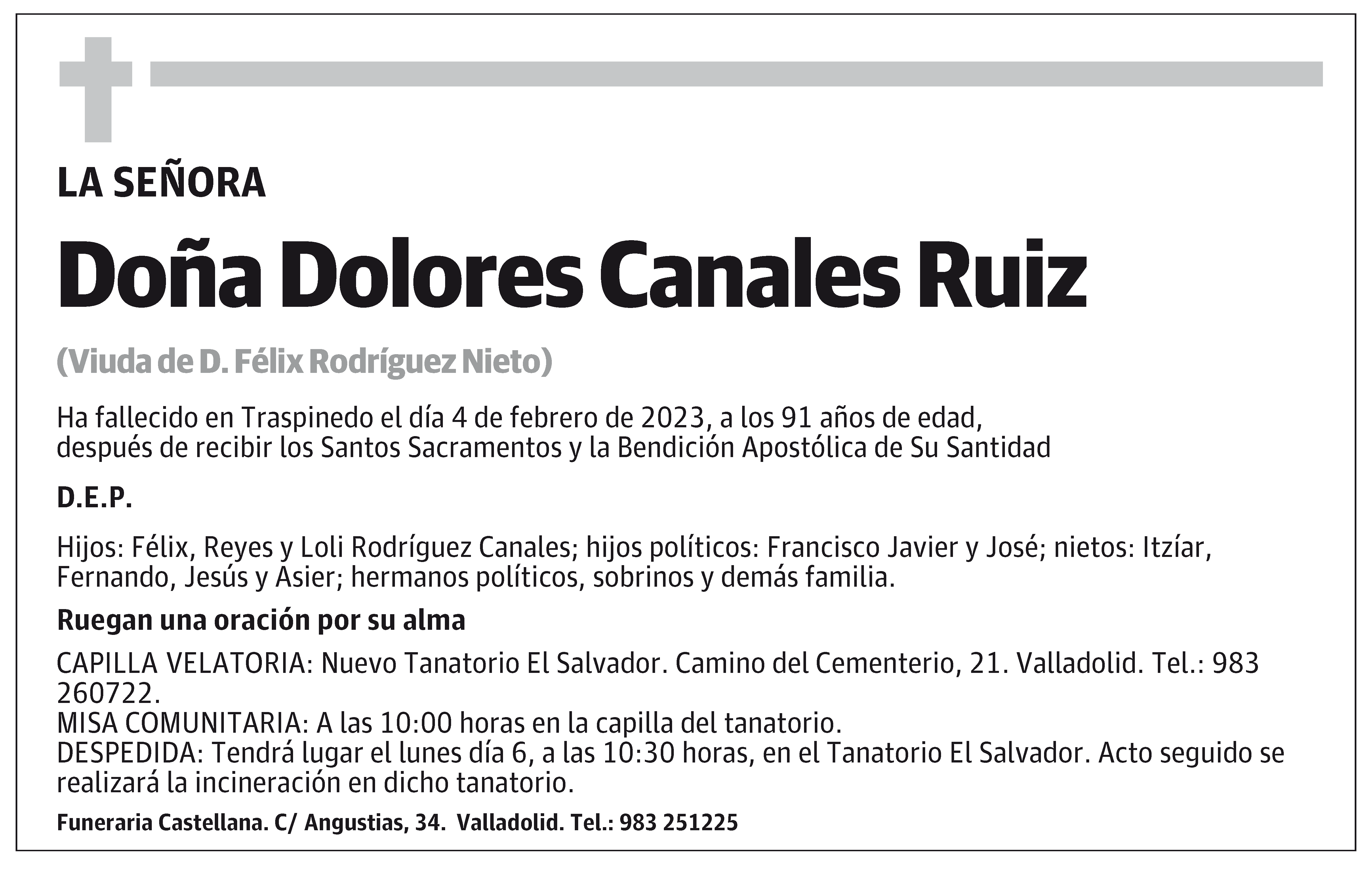 Dolores Canales Ruiz