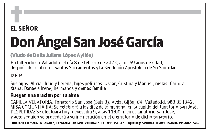 Ángel San José García