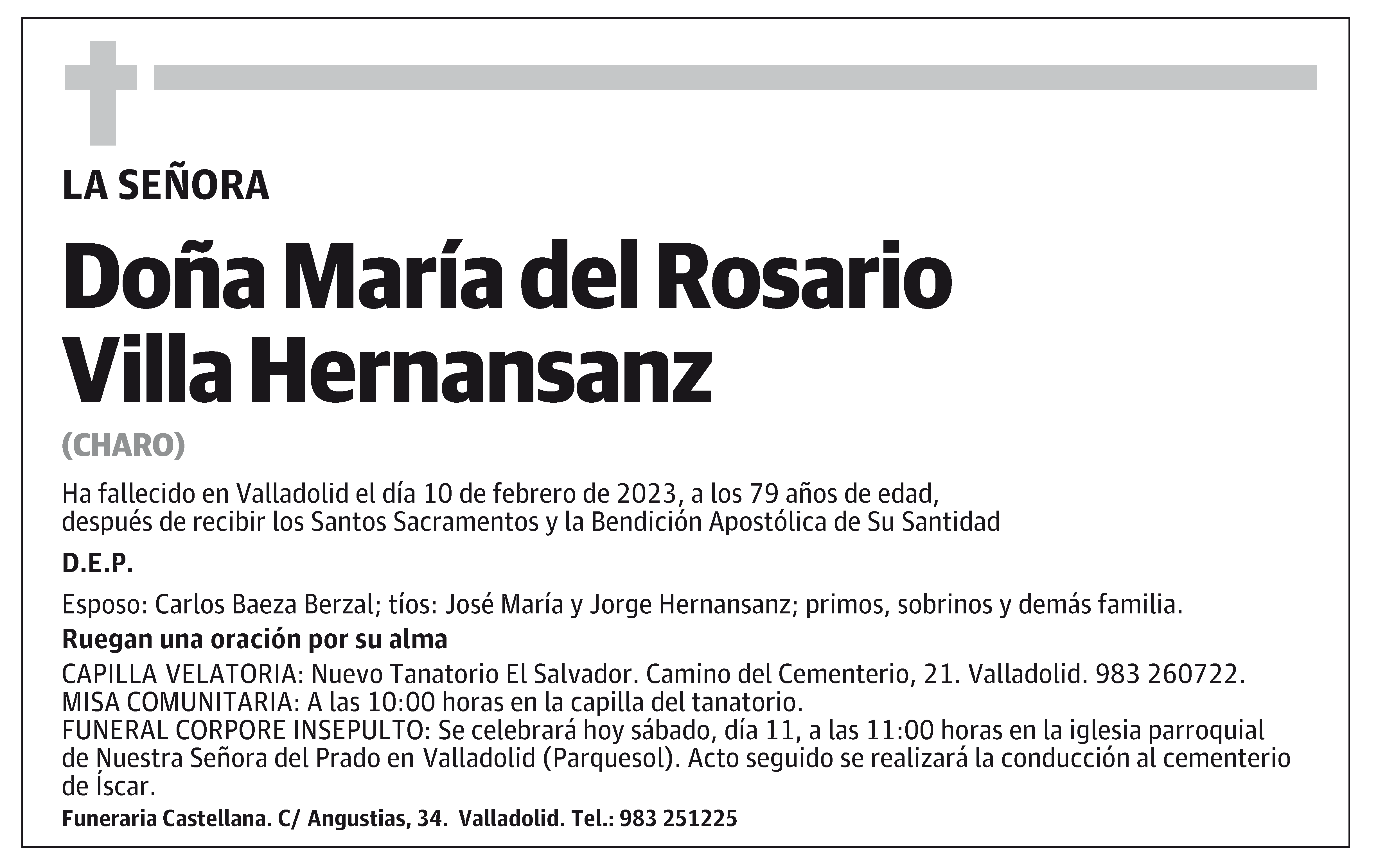 María del Rosario Villa Hernansanz