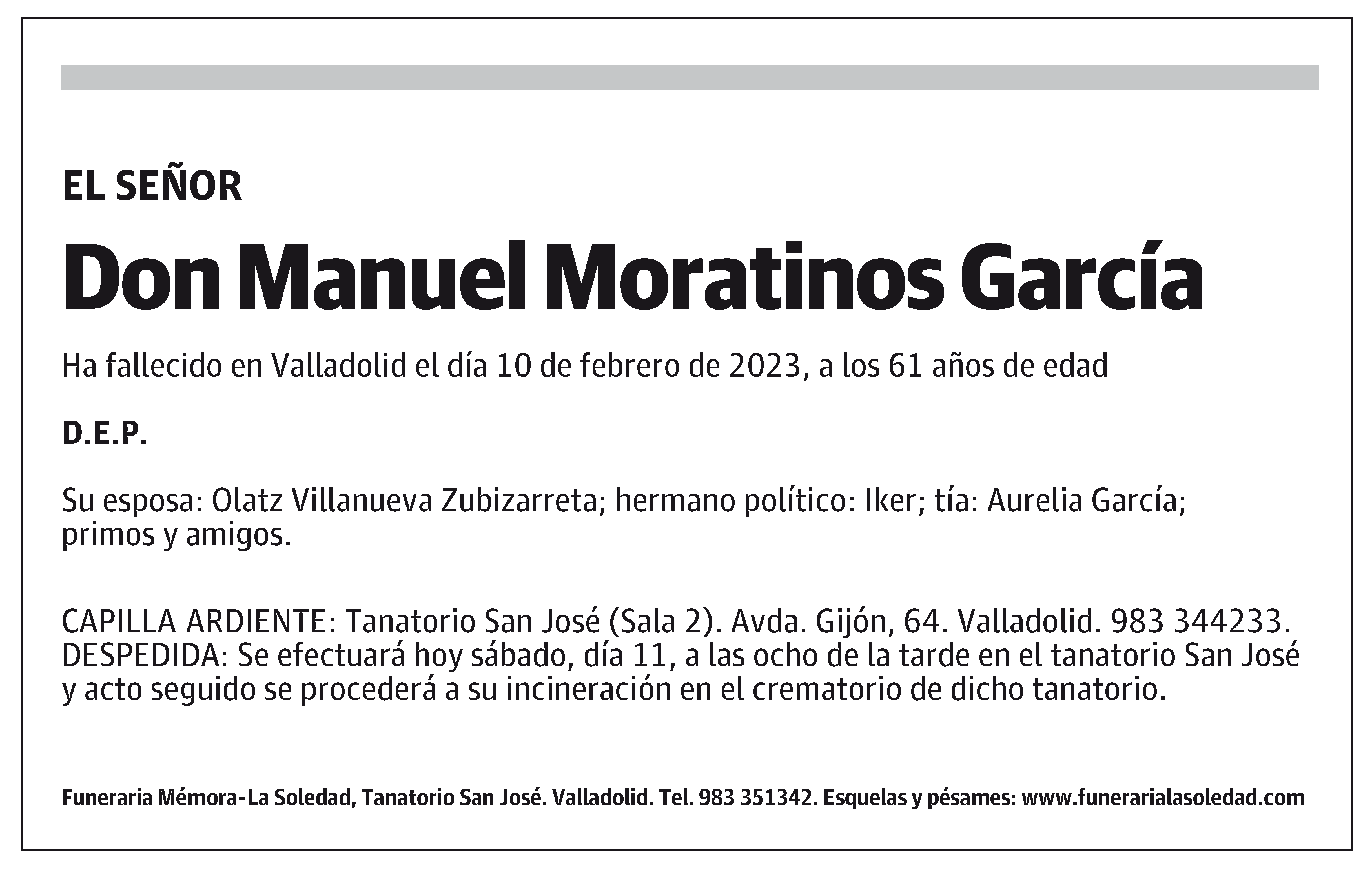 Manuel Moratinos García