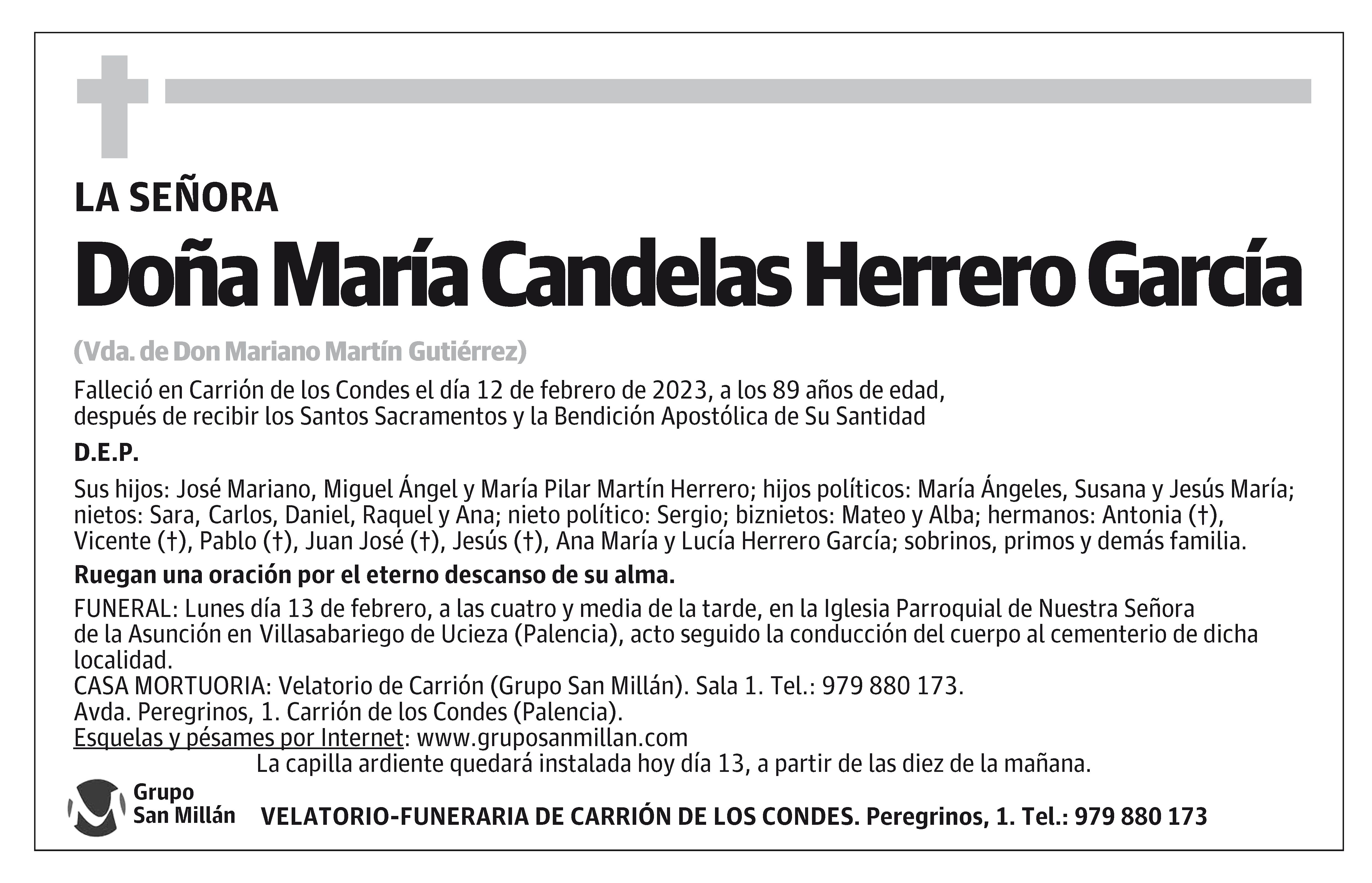 María Candelas Herrero García