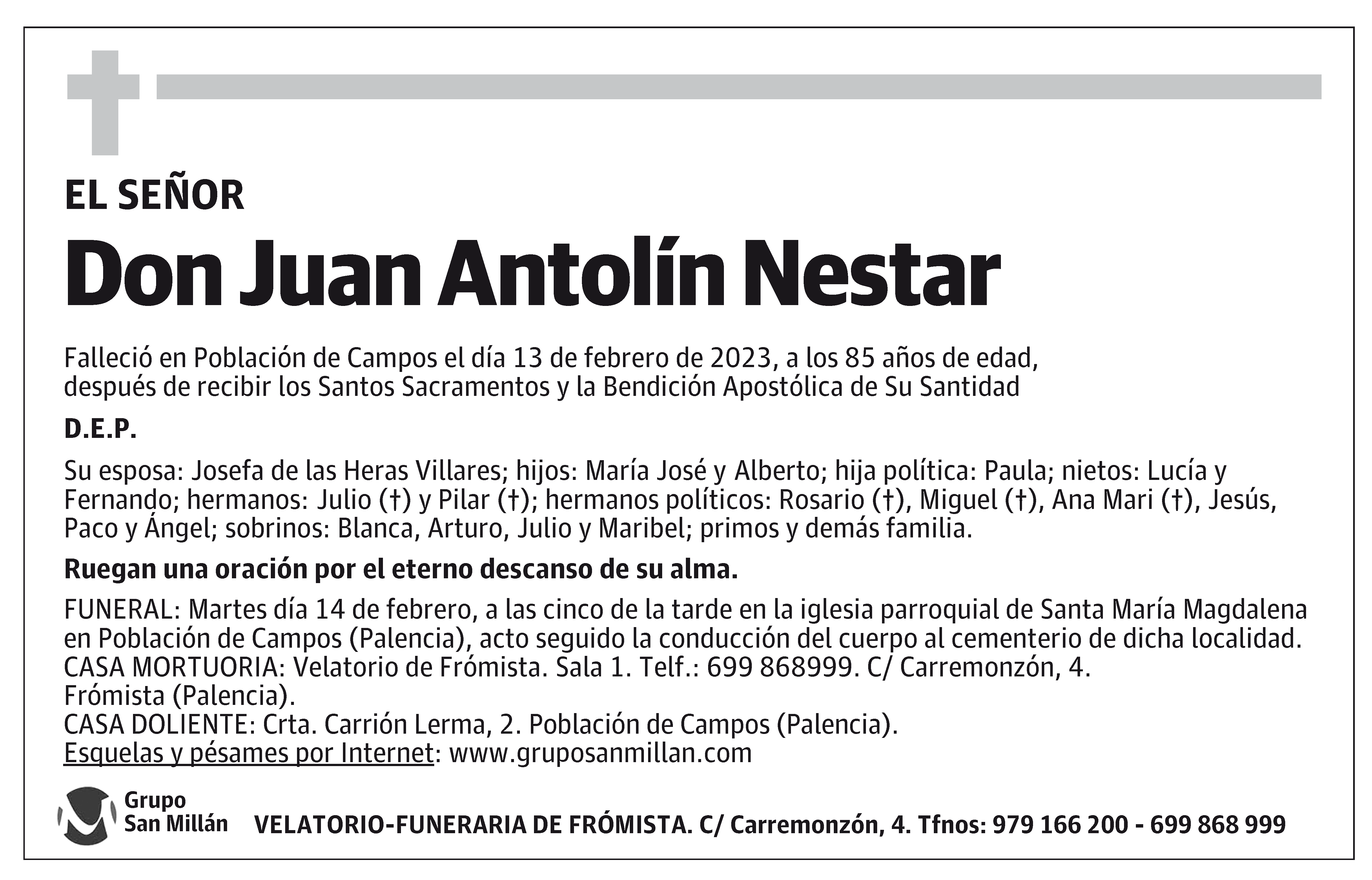 Juan Antolín Nestar