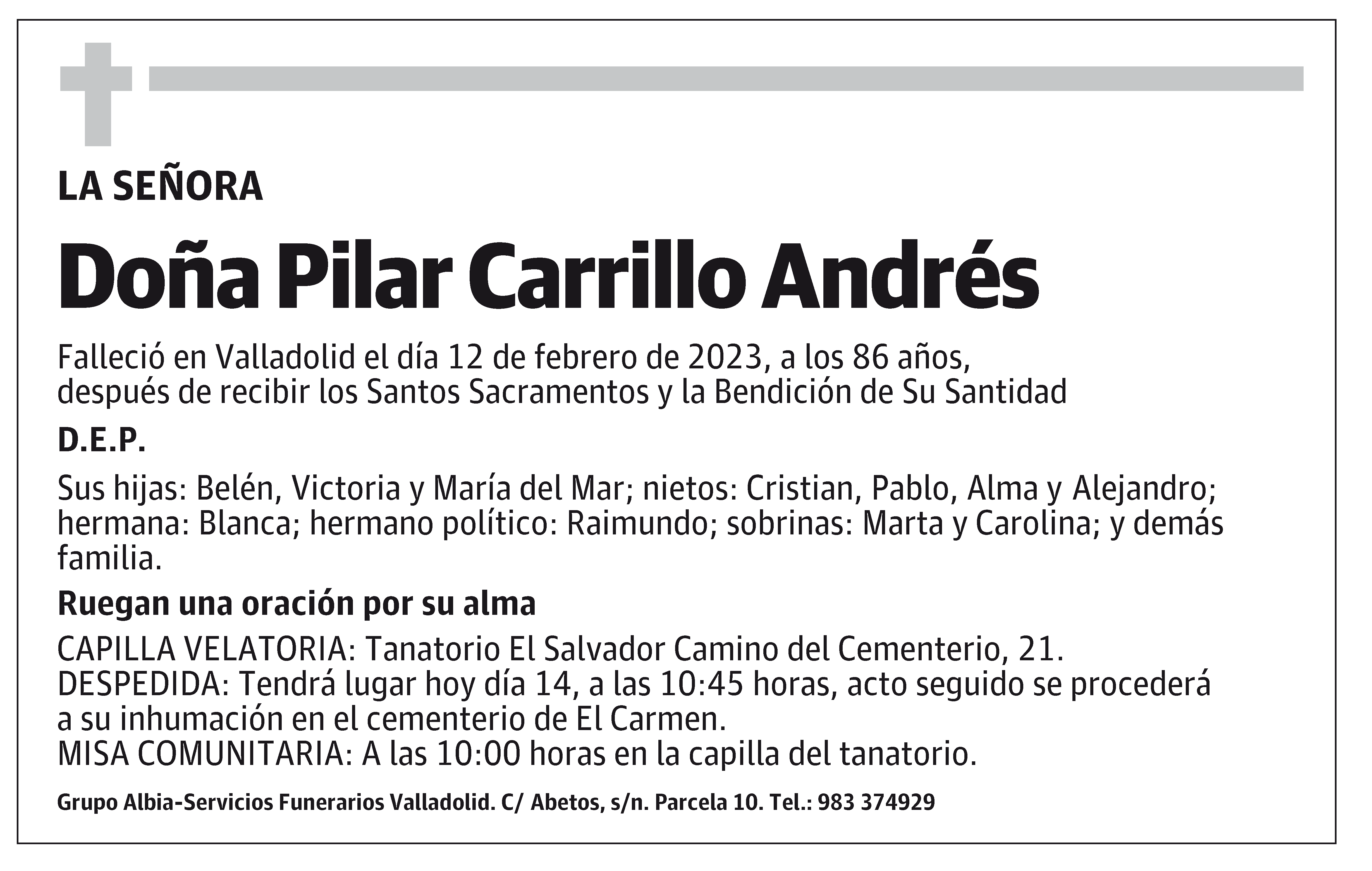 Pilar Carrillo Andrés