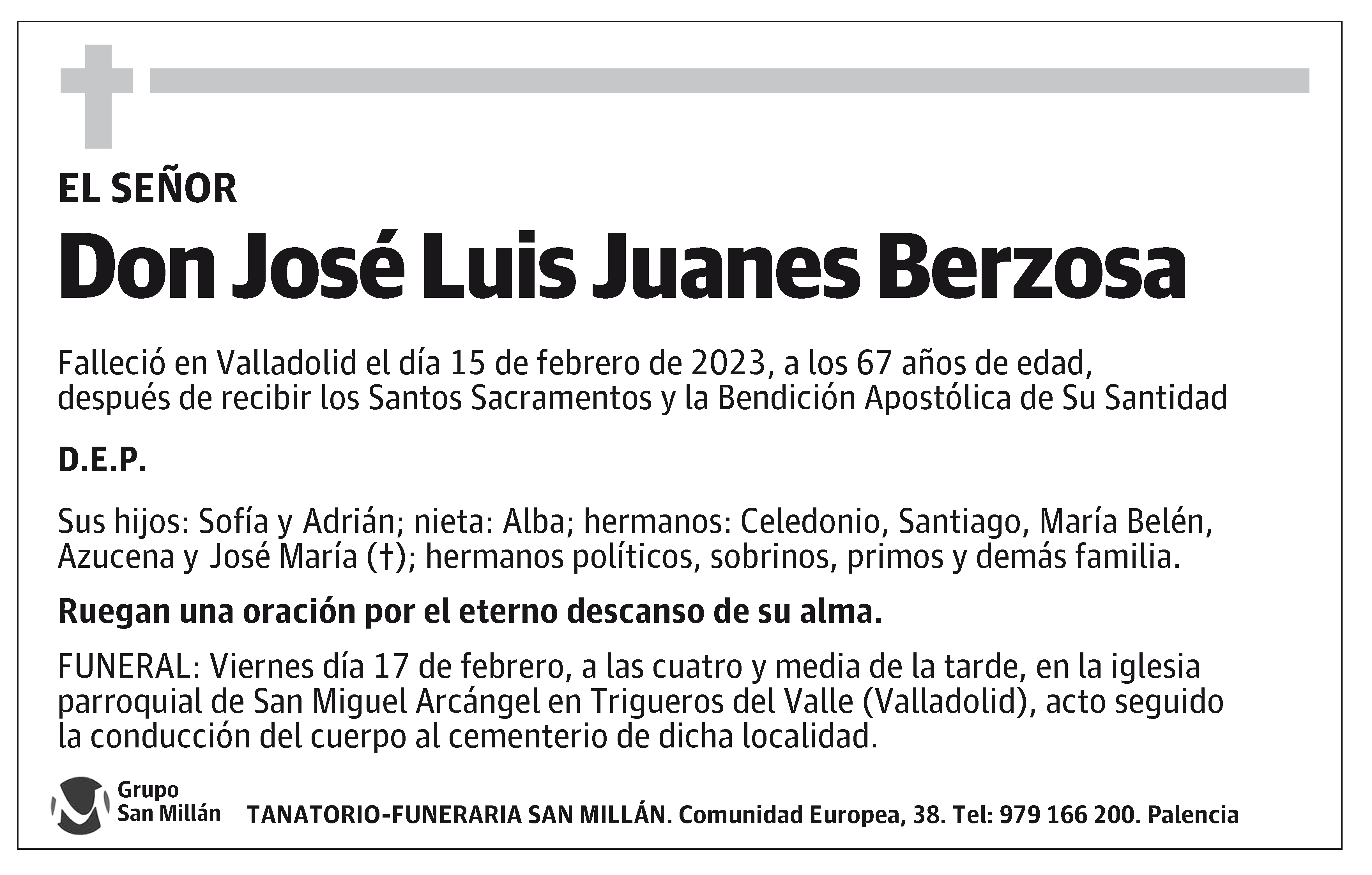 José Luis Juanes Berzosa