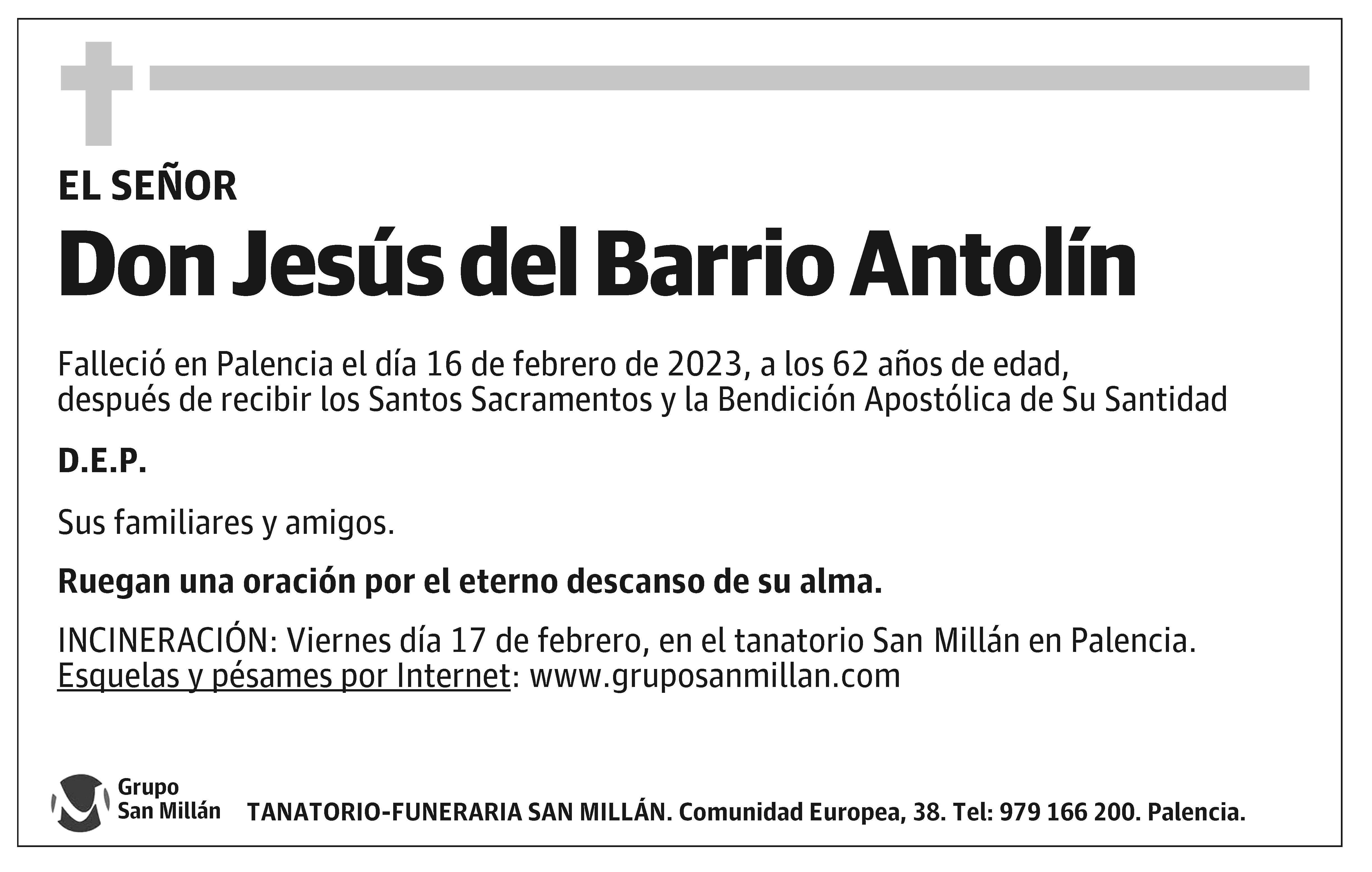 Jesús del Barrio Antolín