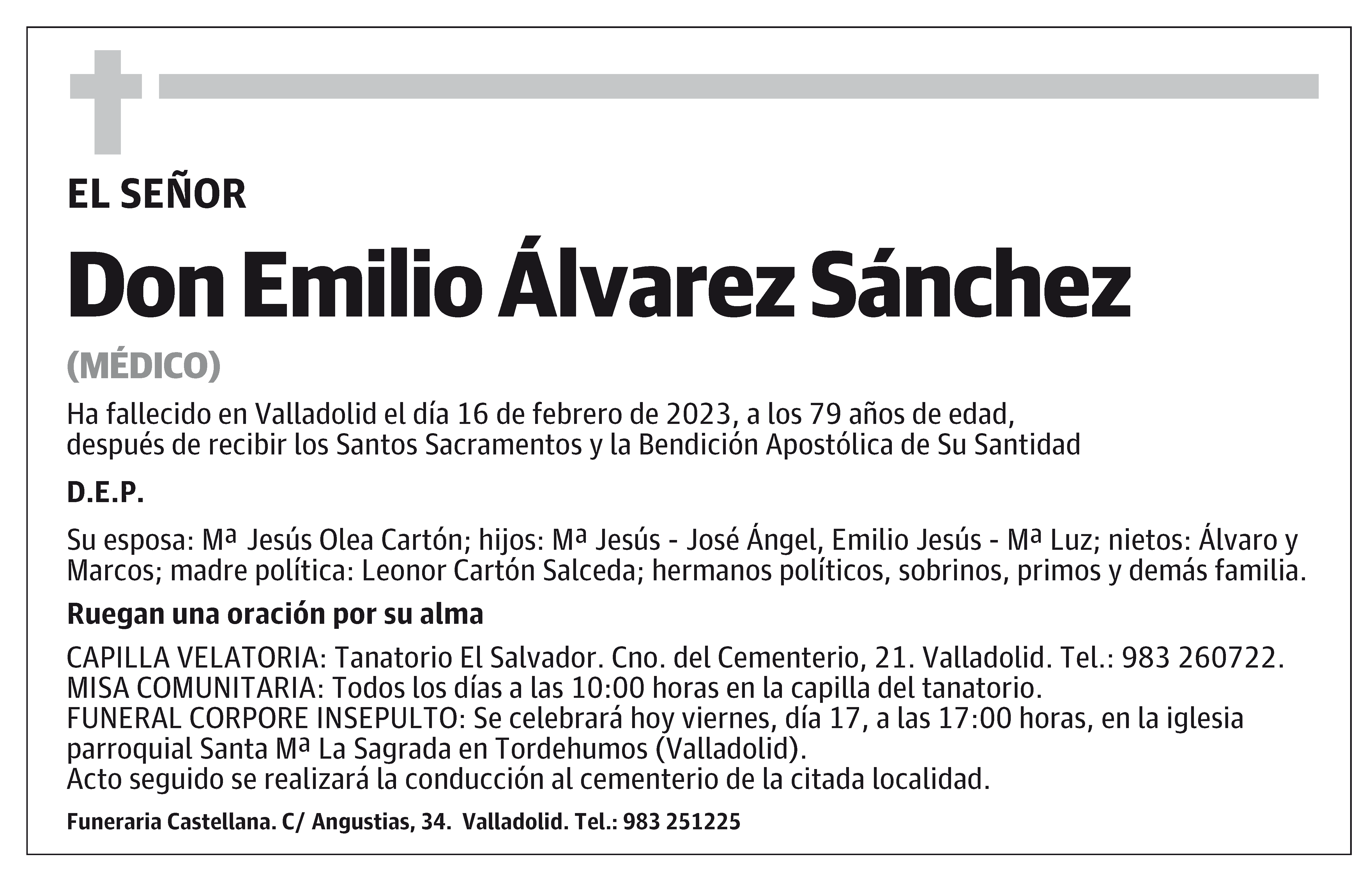Emilio Álvarez Sánchez