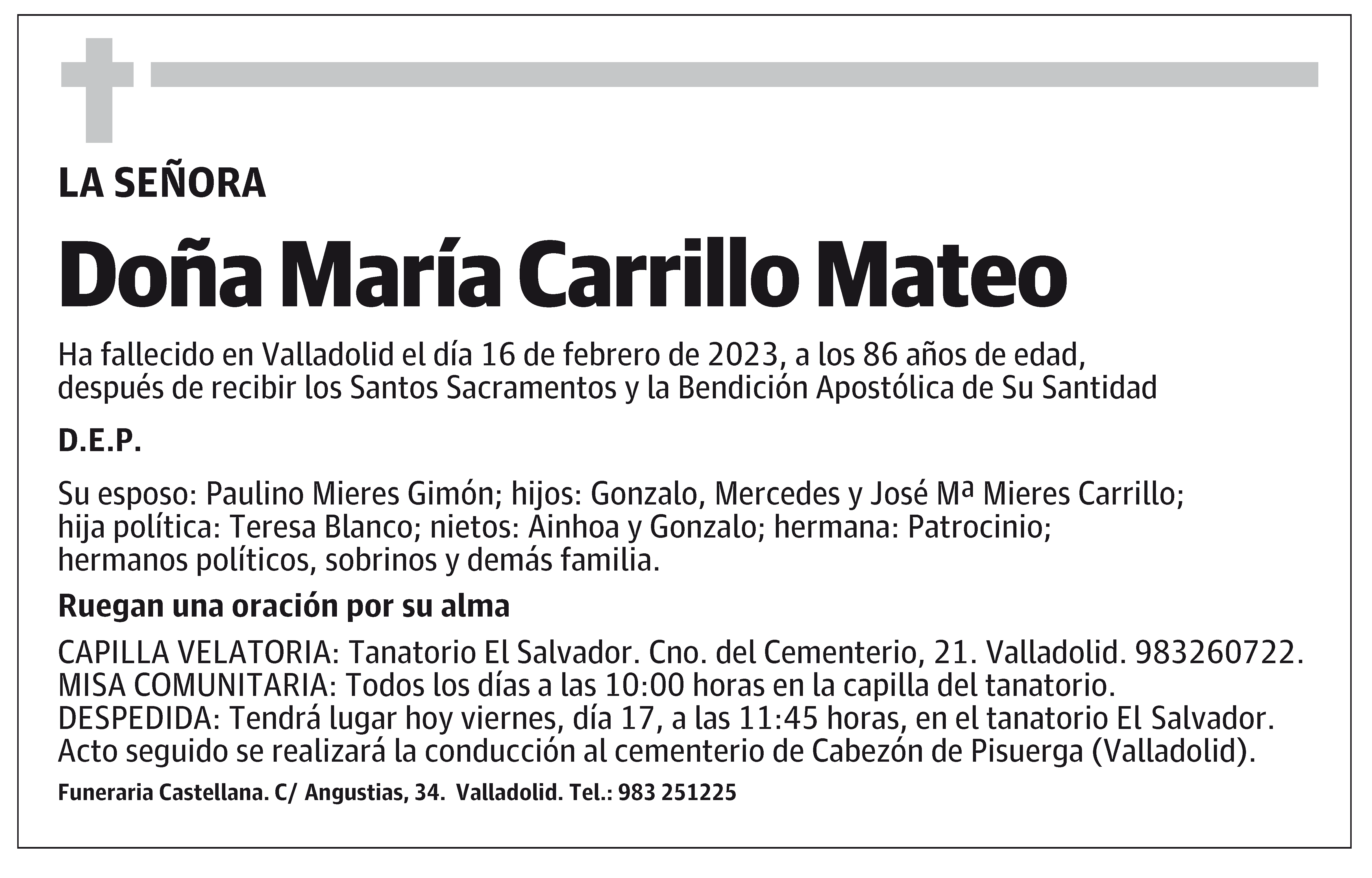 María Carrillo Mateo