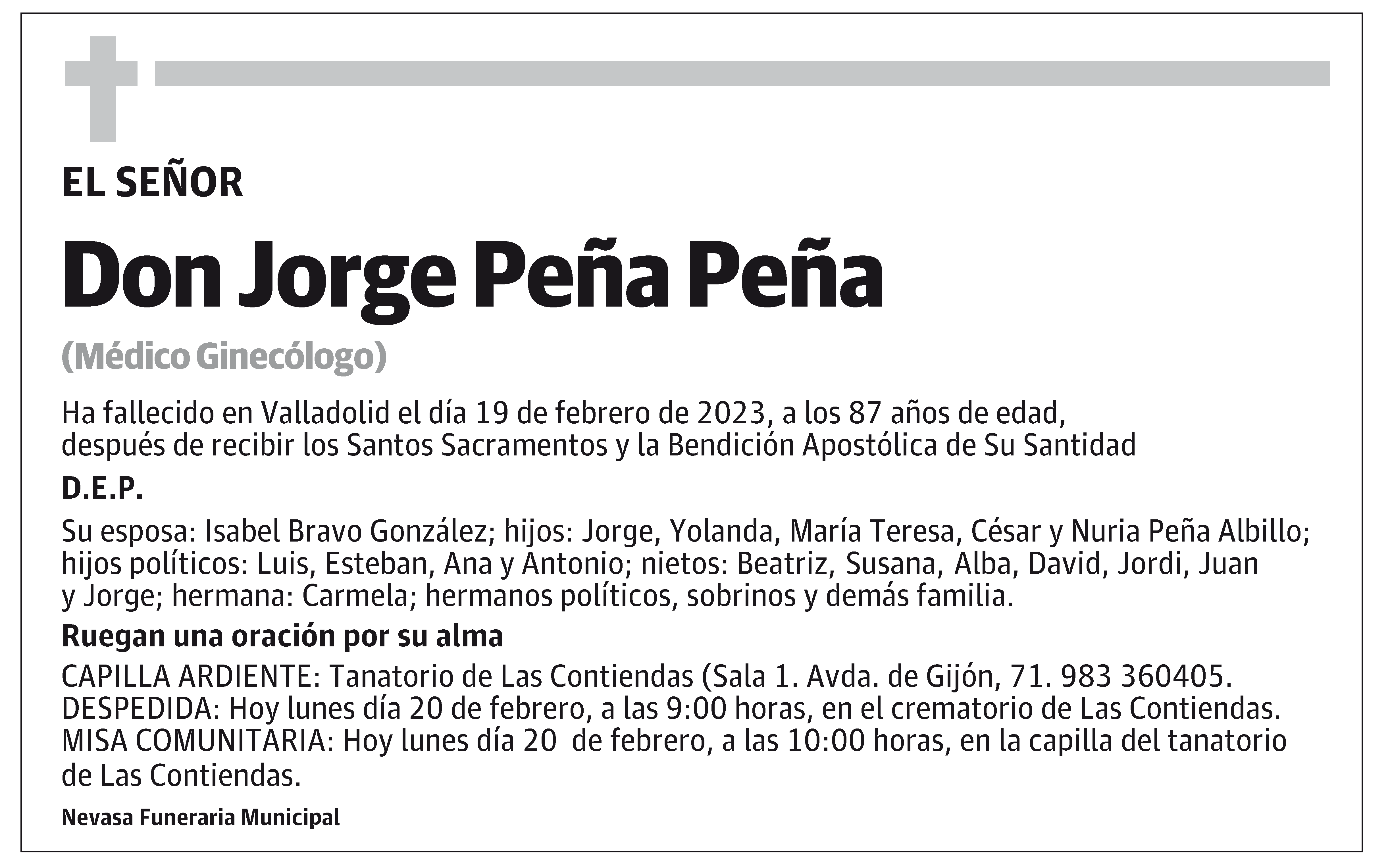 Jorge Peña Peña