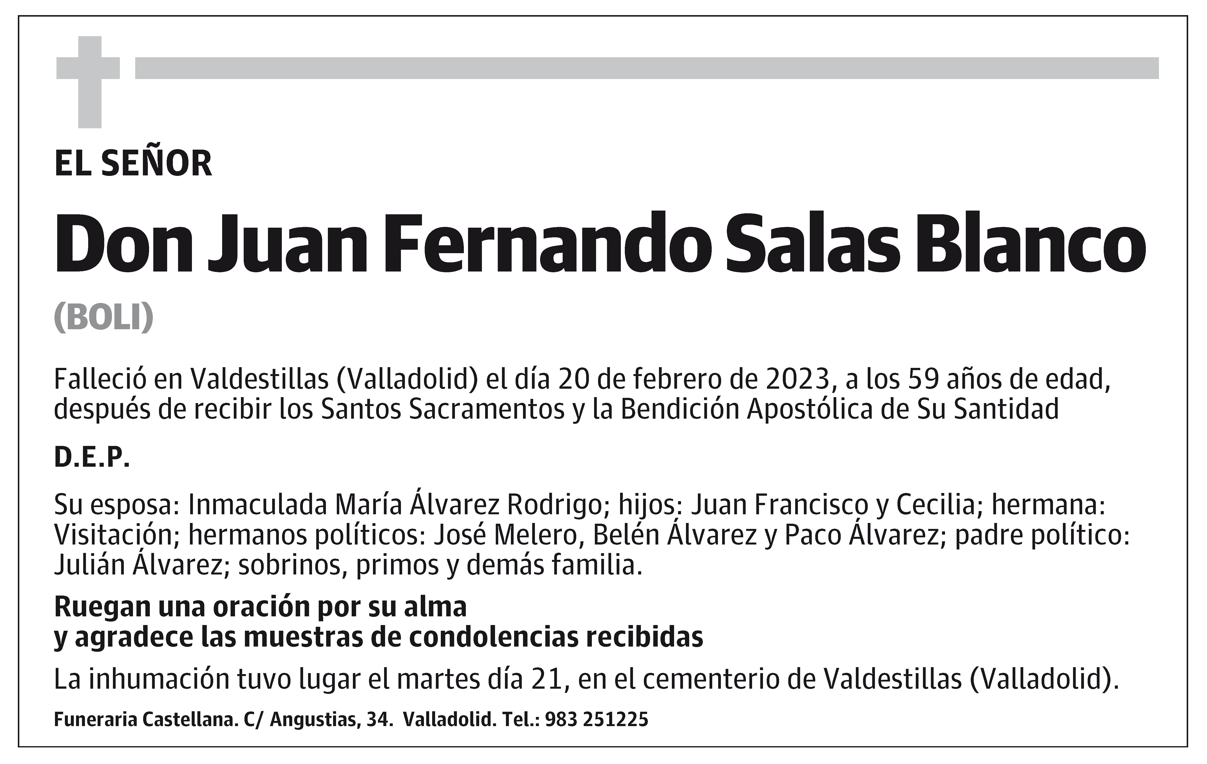 Juan Fernando Salas Blanco