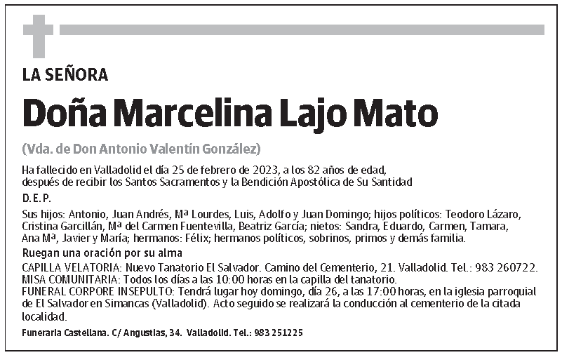 Marcelina Lajo Mato