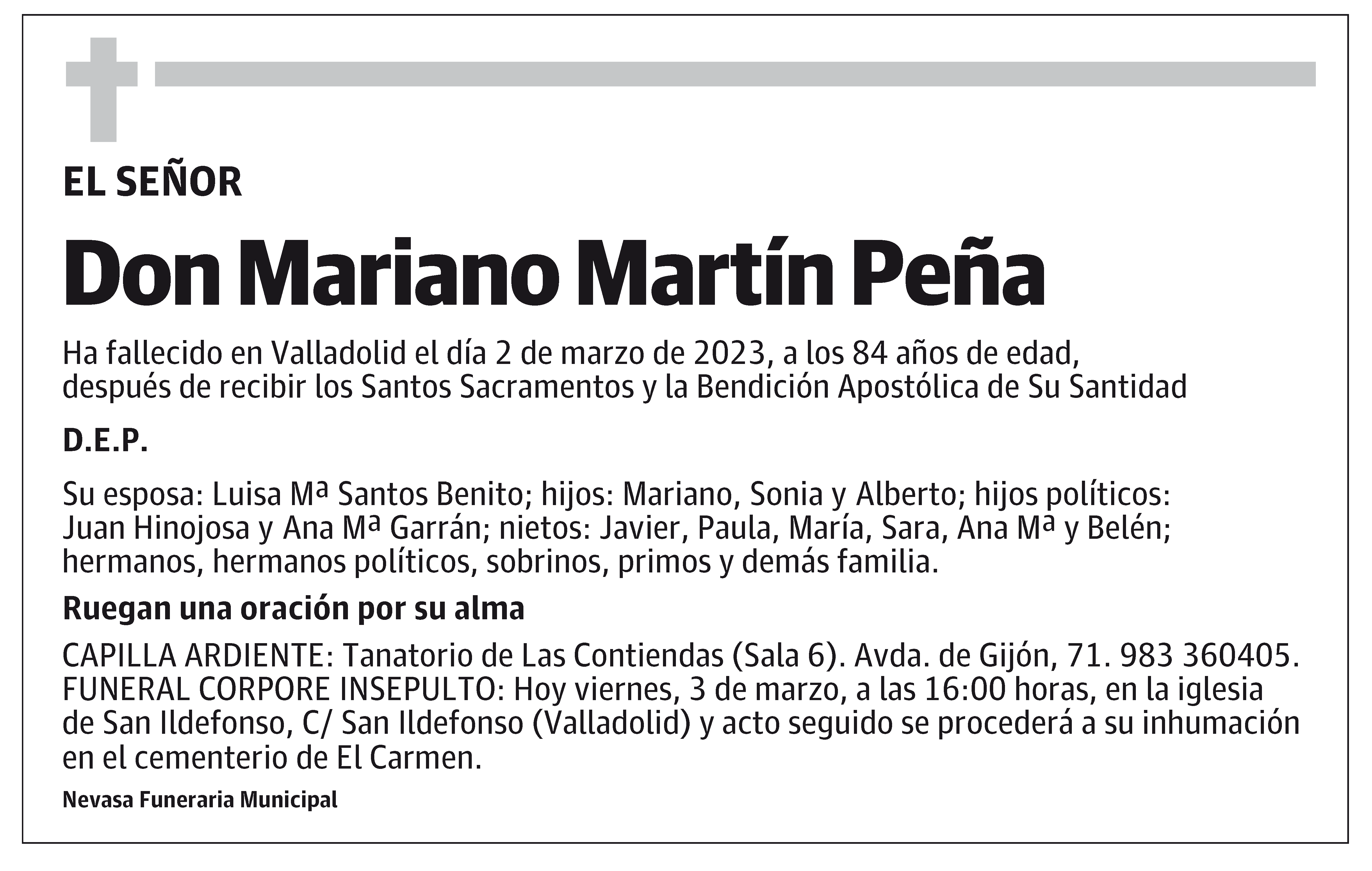 Mariano Martín Peña