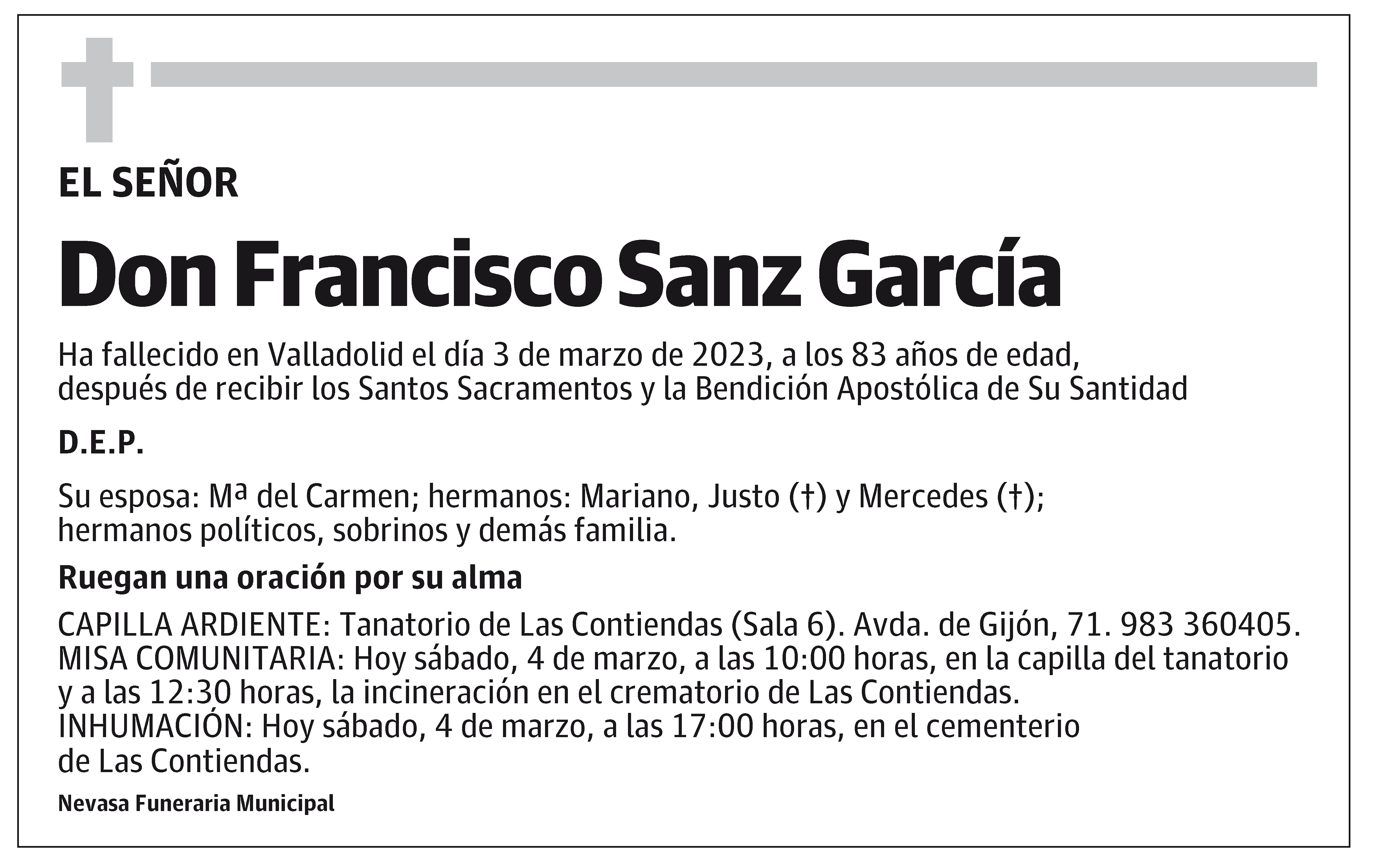 Francisco Sanz García