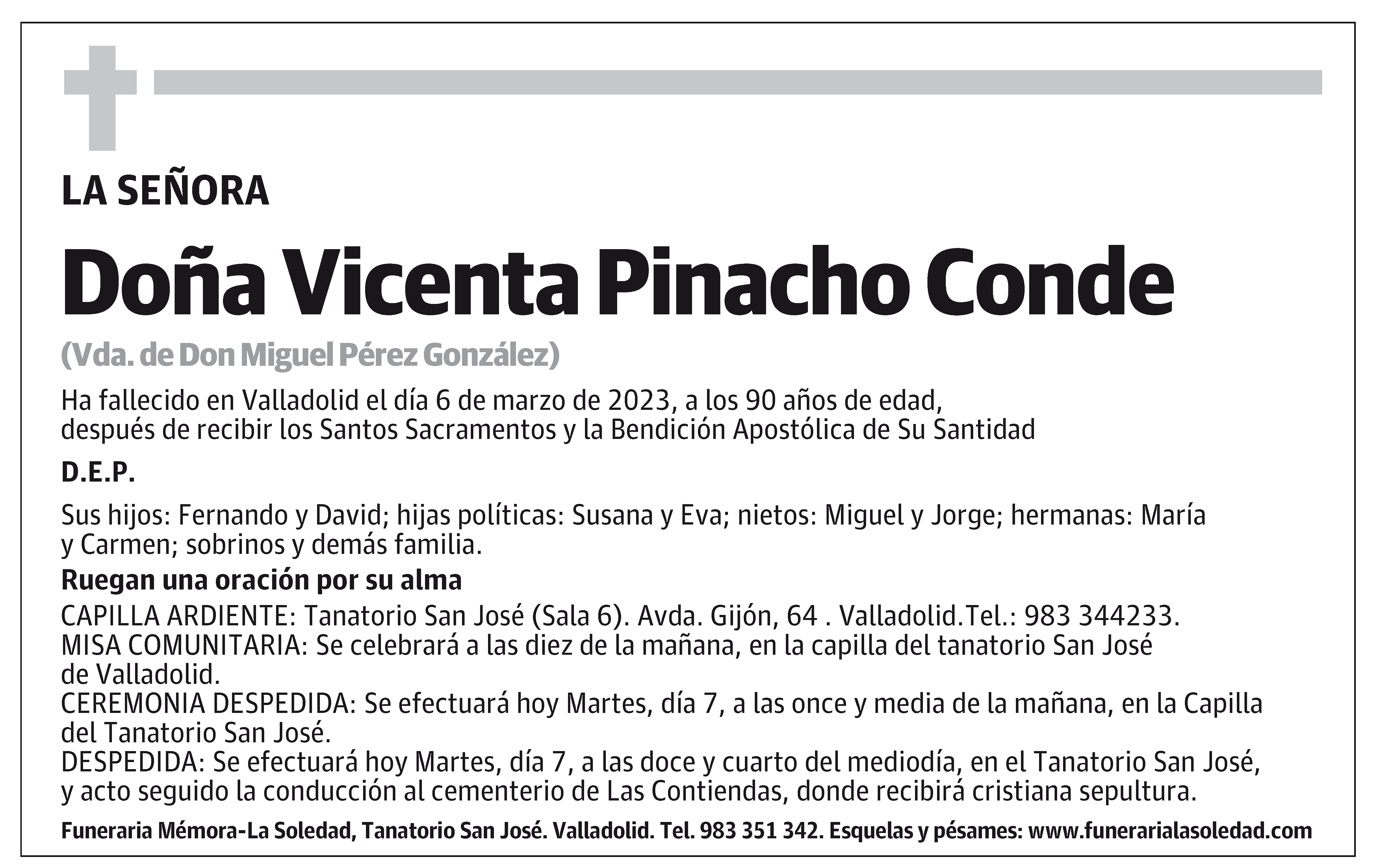 Vicenta Pinacho Conde