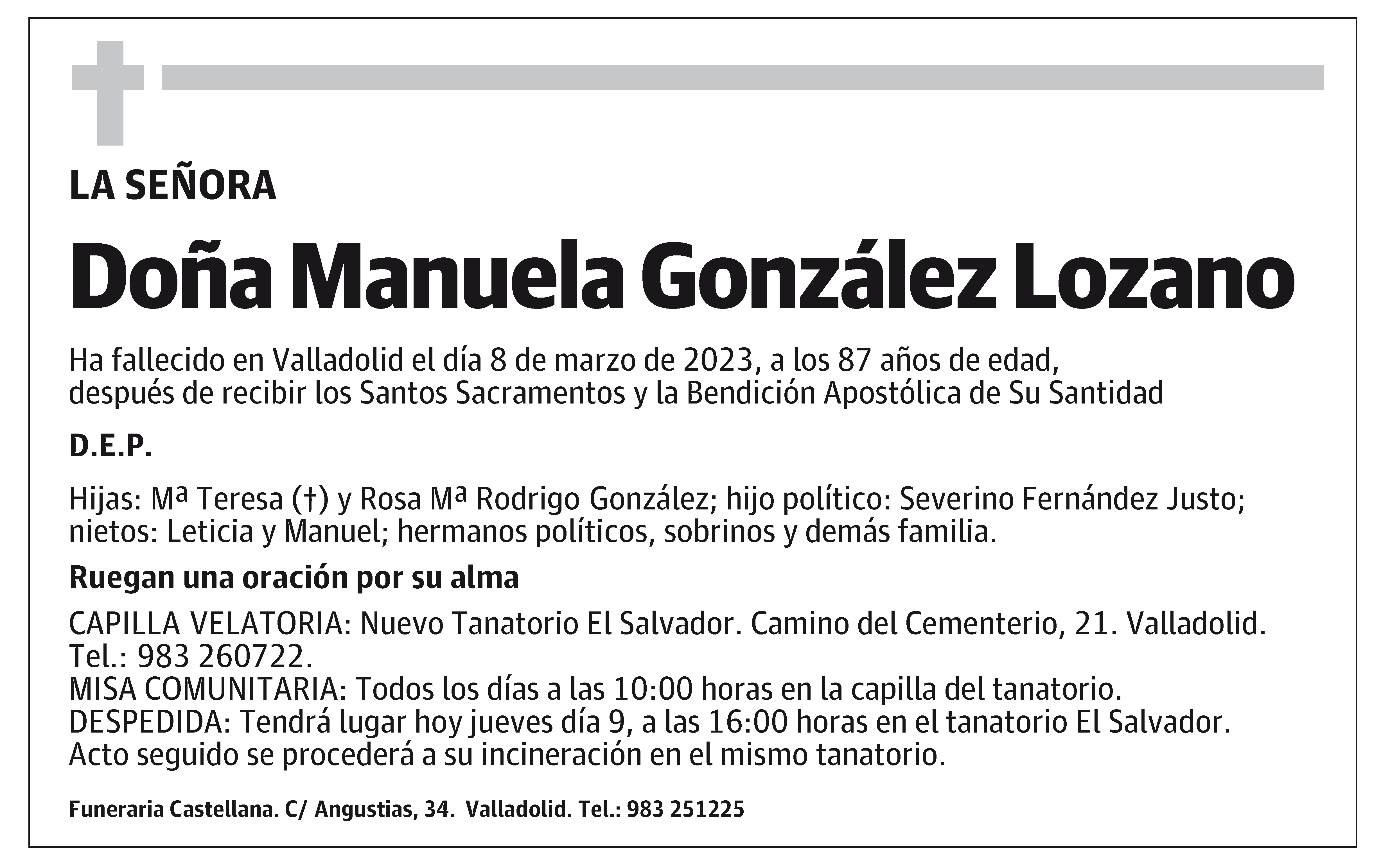 Manuela González Lozano