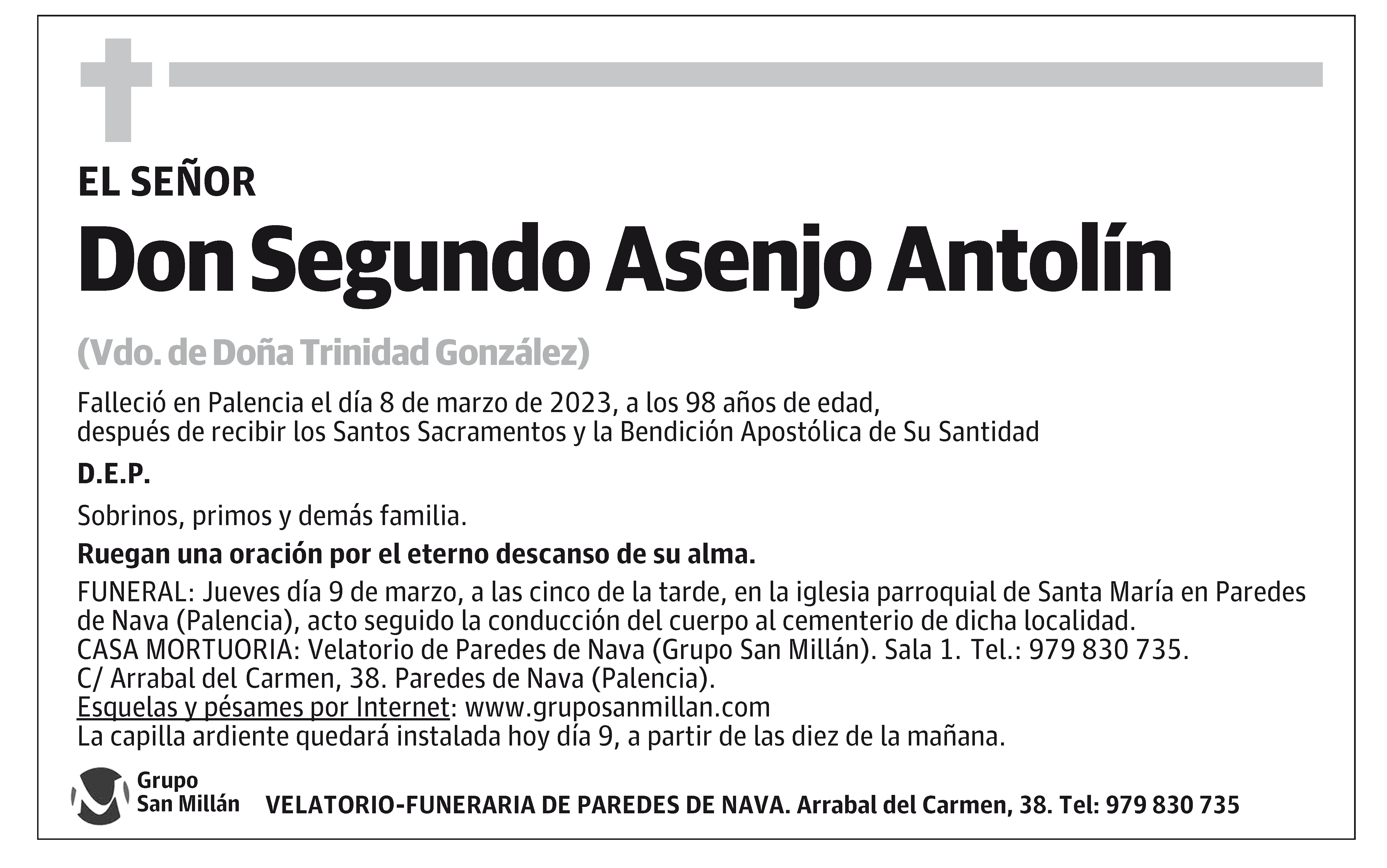 Segundo Asenjo Antolín
