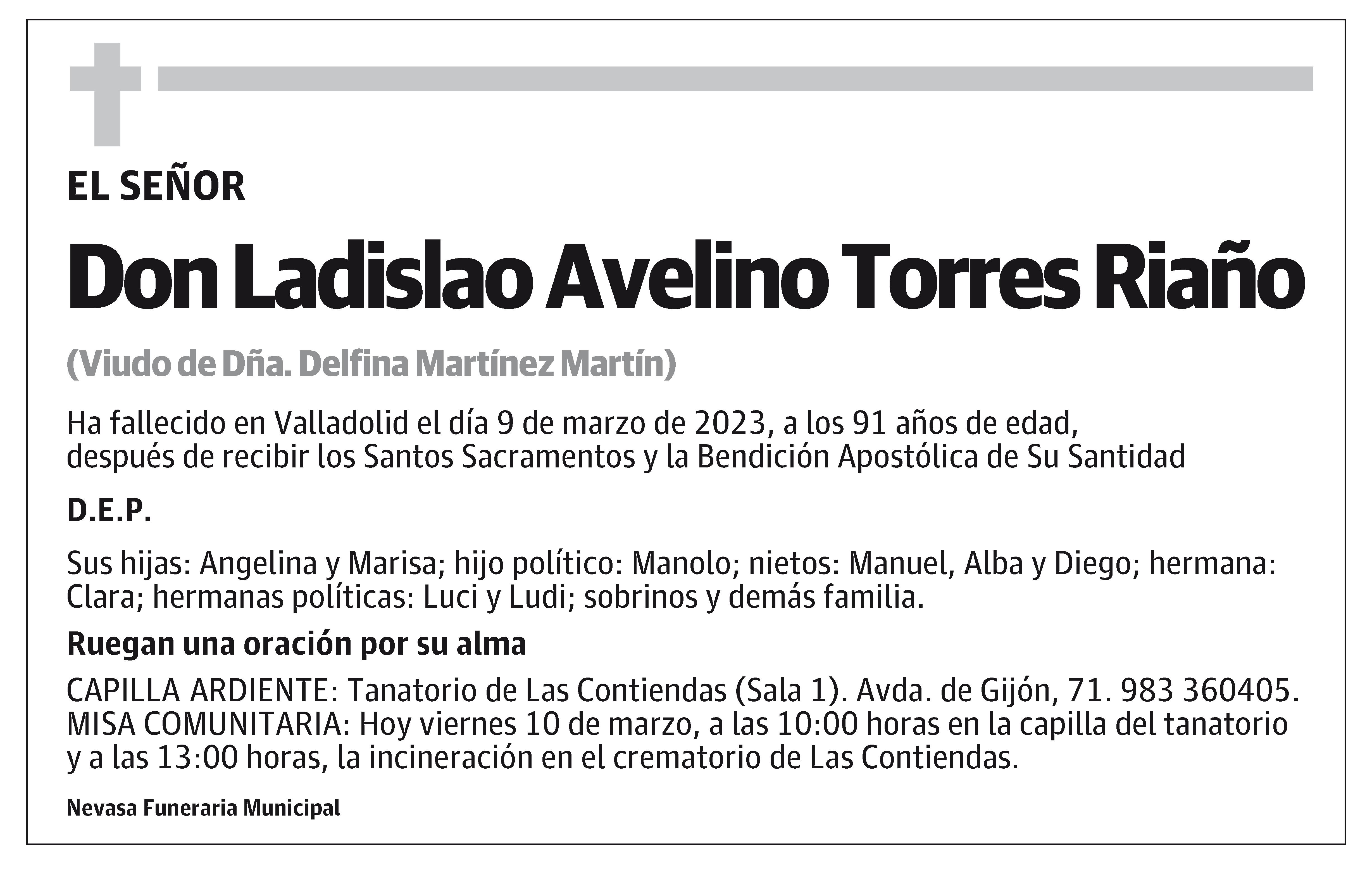 Ladislao Avelino Torres Riaño