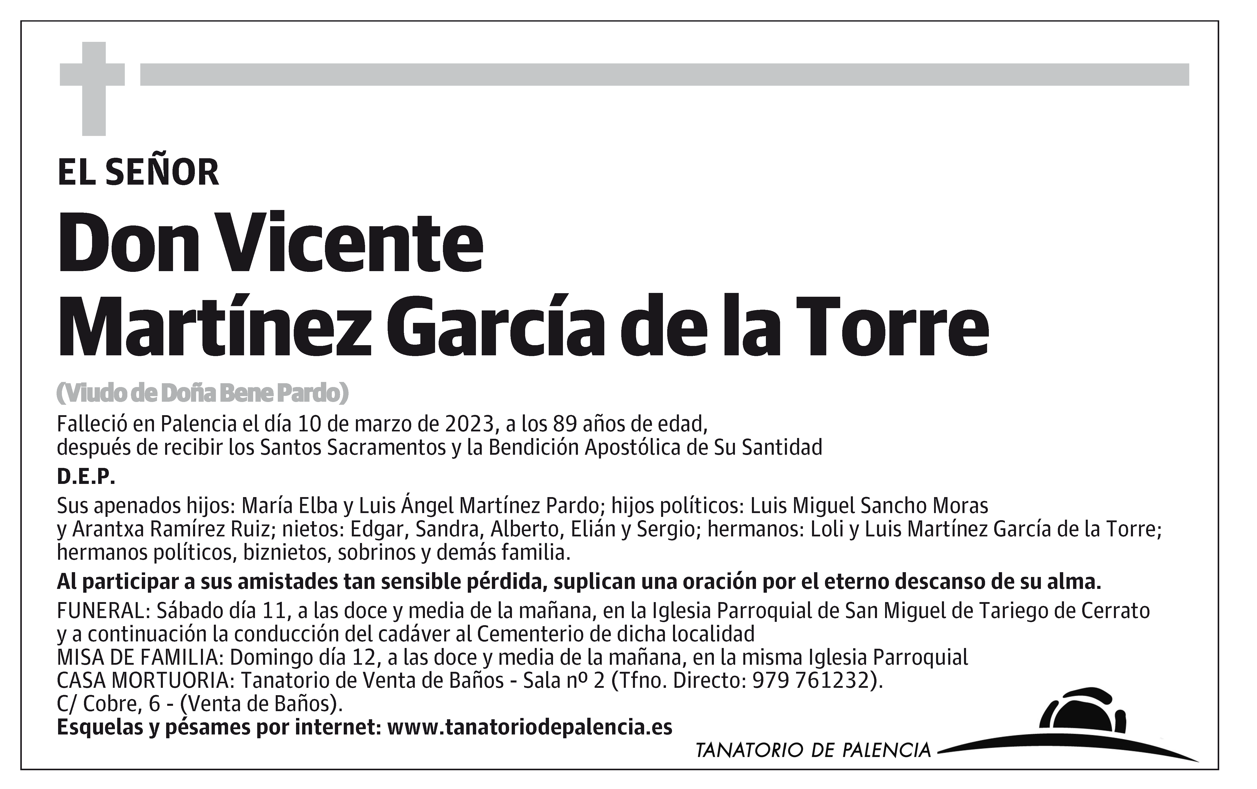 Vicente Martínez García de la Torre