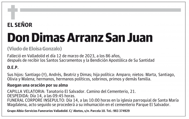 Dimas Arranz San Juan