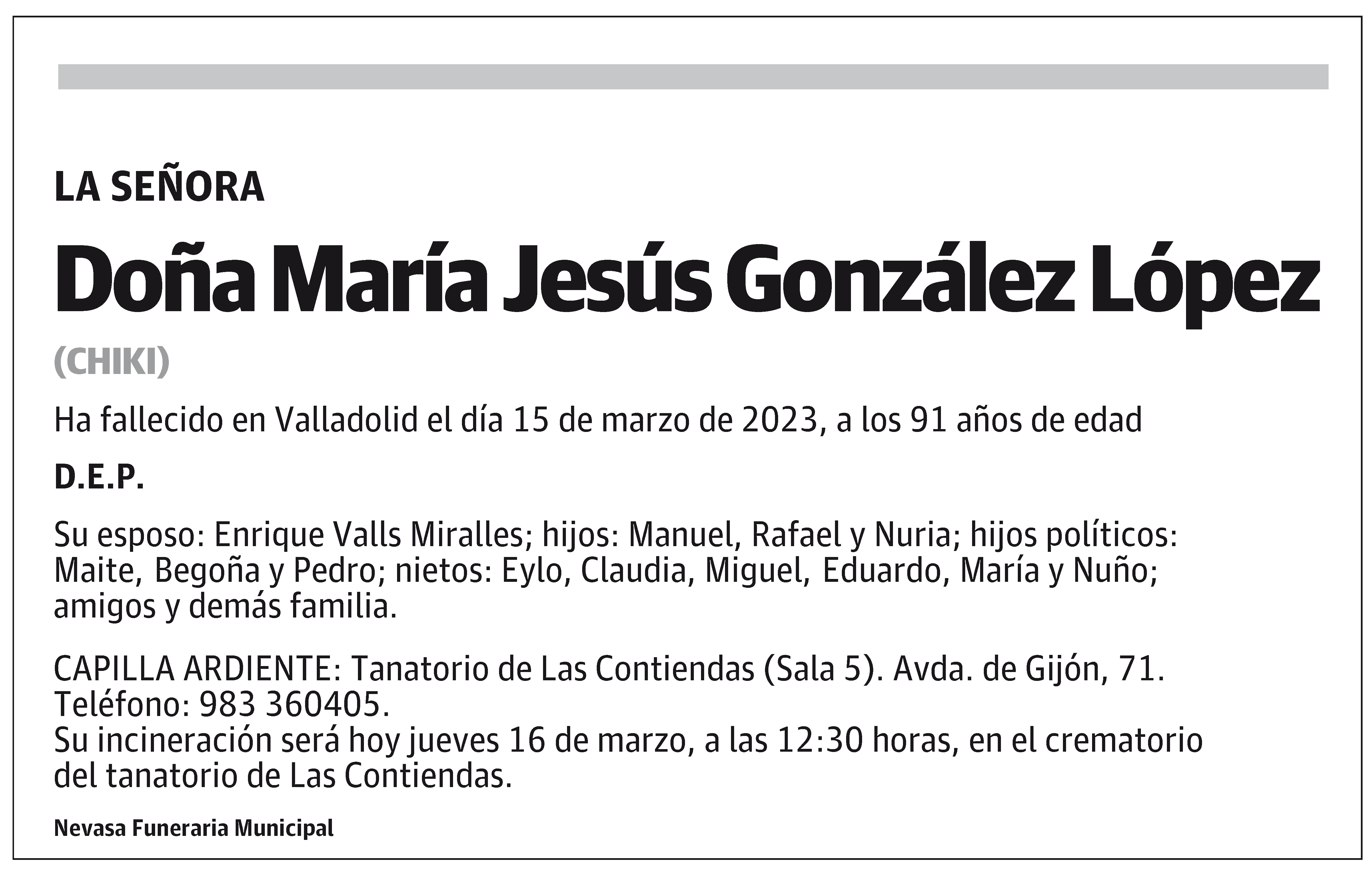 María Jesús González López