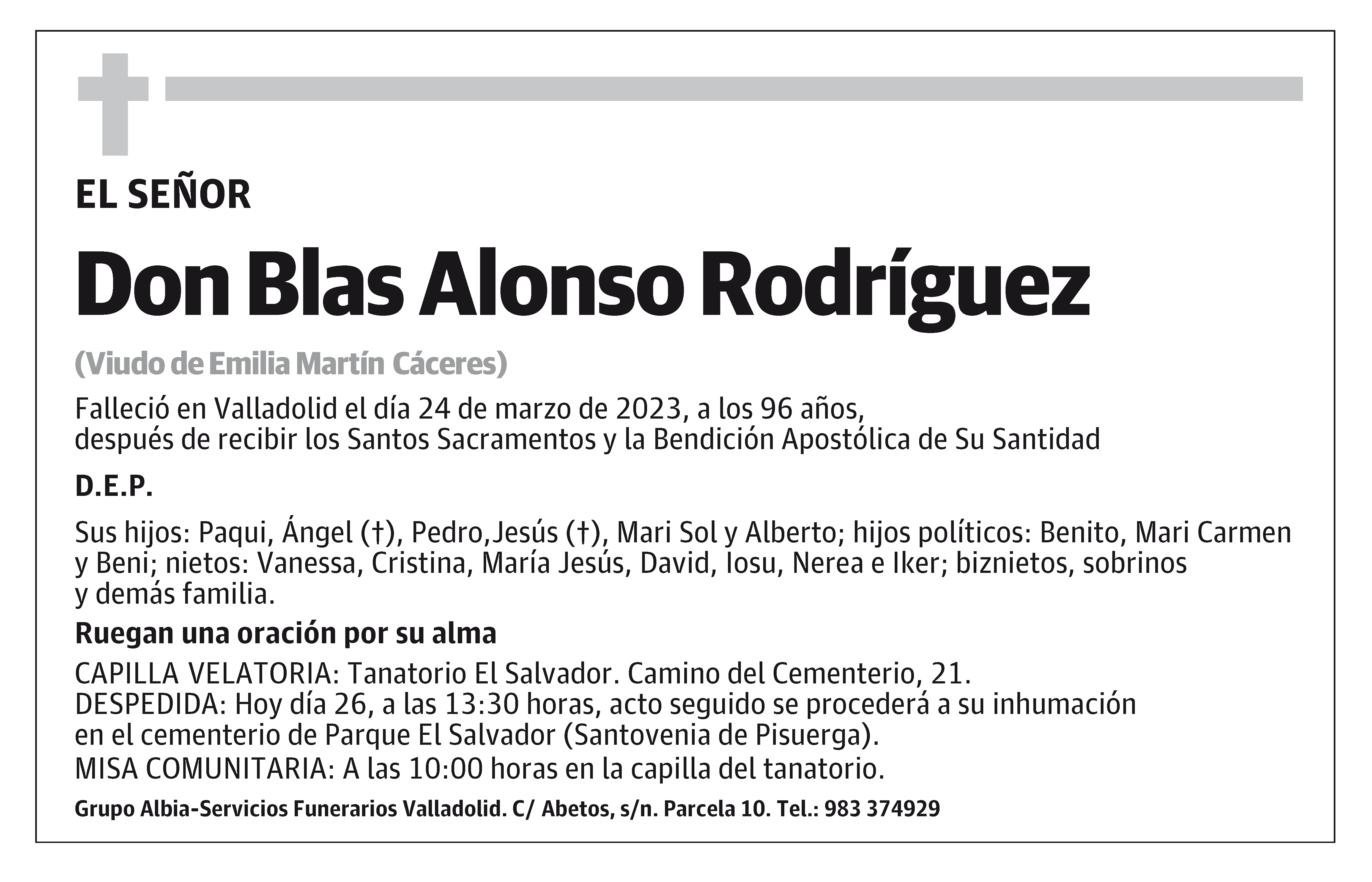 Blas Alonso Rodríguez