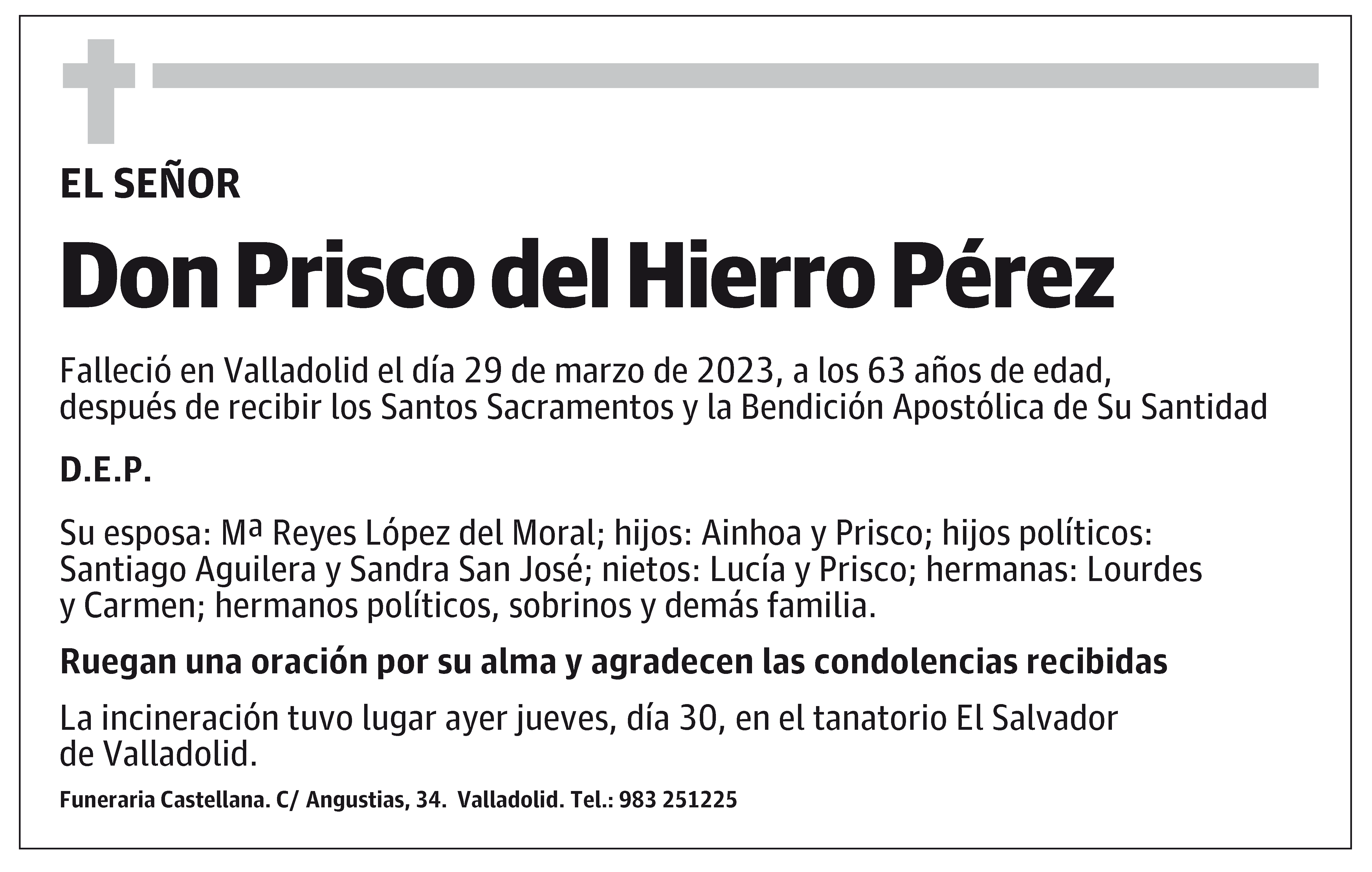 Prisco del Hierro Pérez
