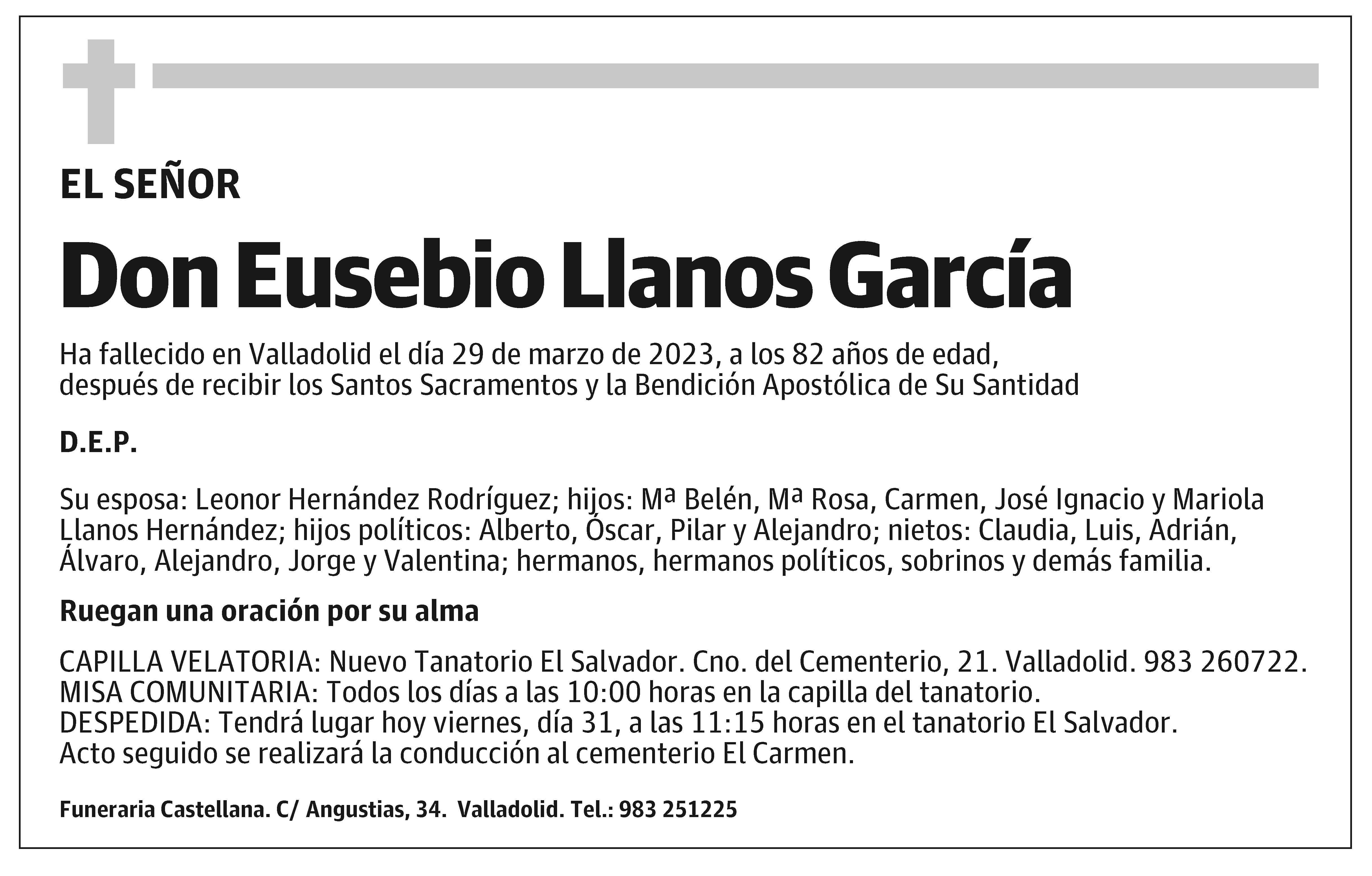 Eusebio Llanos García