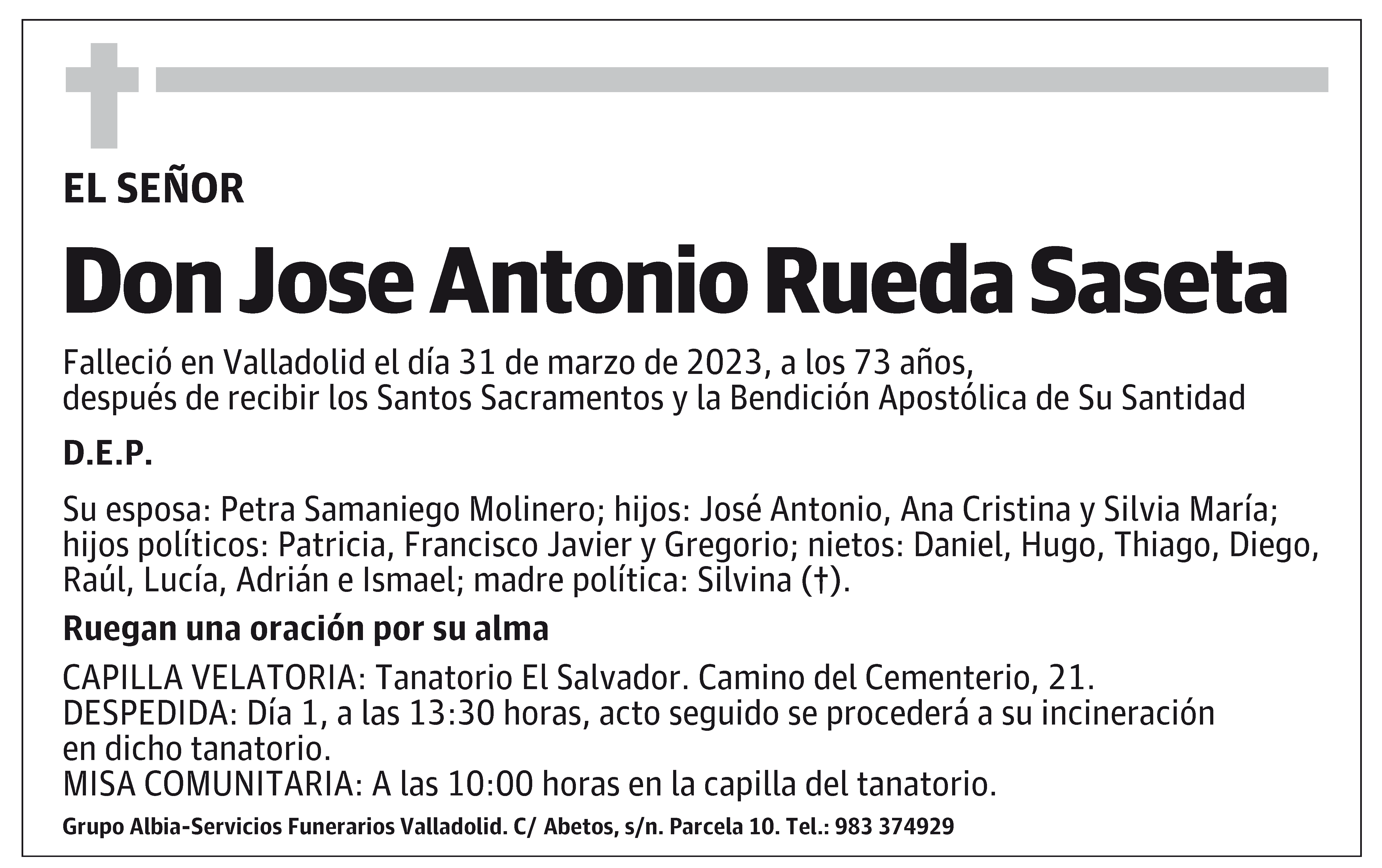 Jose Antonio Rueda Saseta