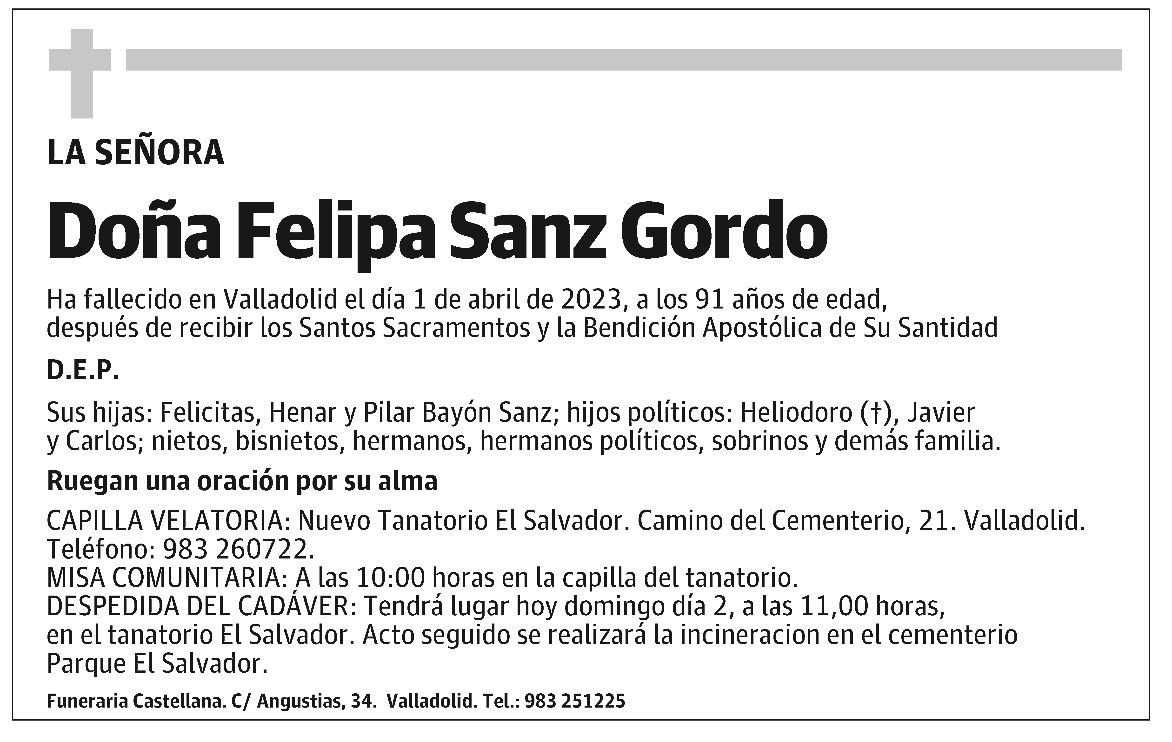 Felipa Sanz Gordo