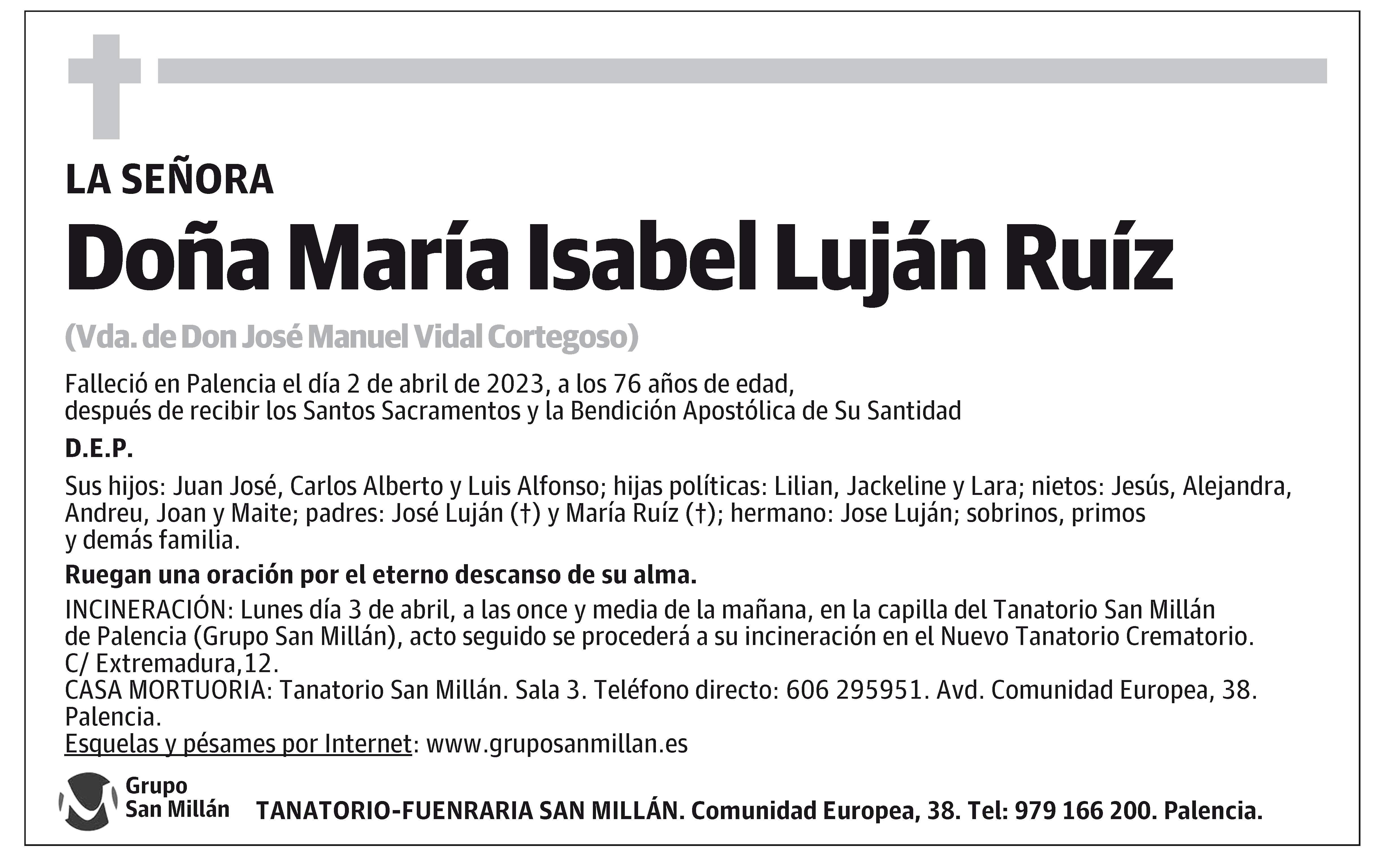 María Isabel Luján Ruíz