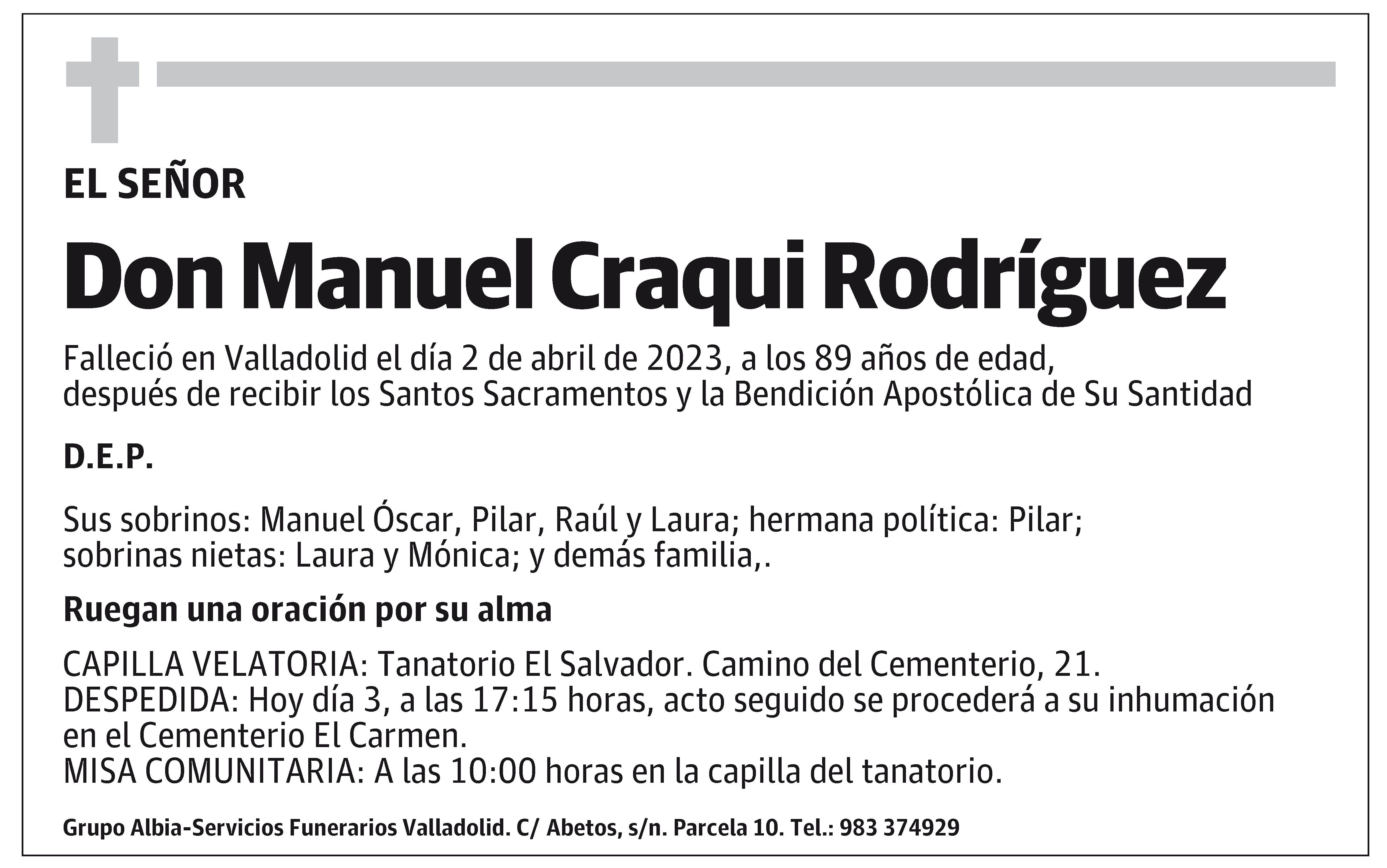 Manuel Craqui Rodríguez