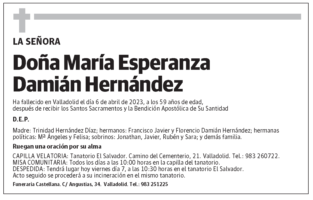 María Esperanza Damián Hernández